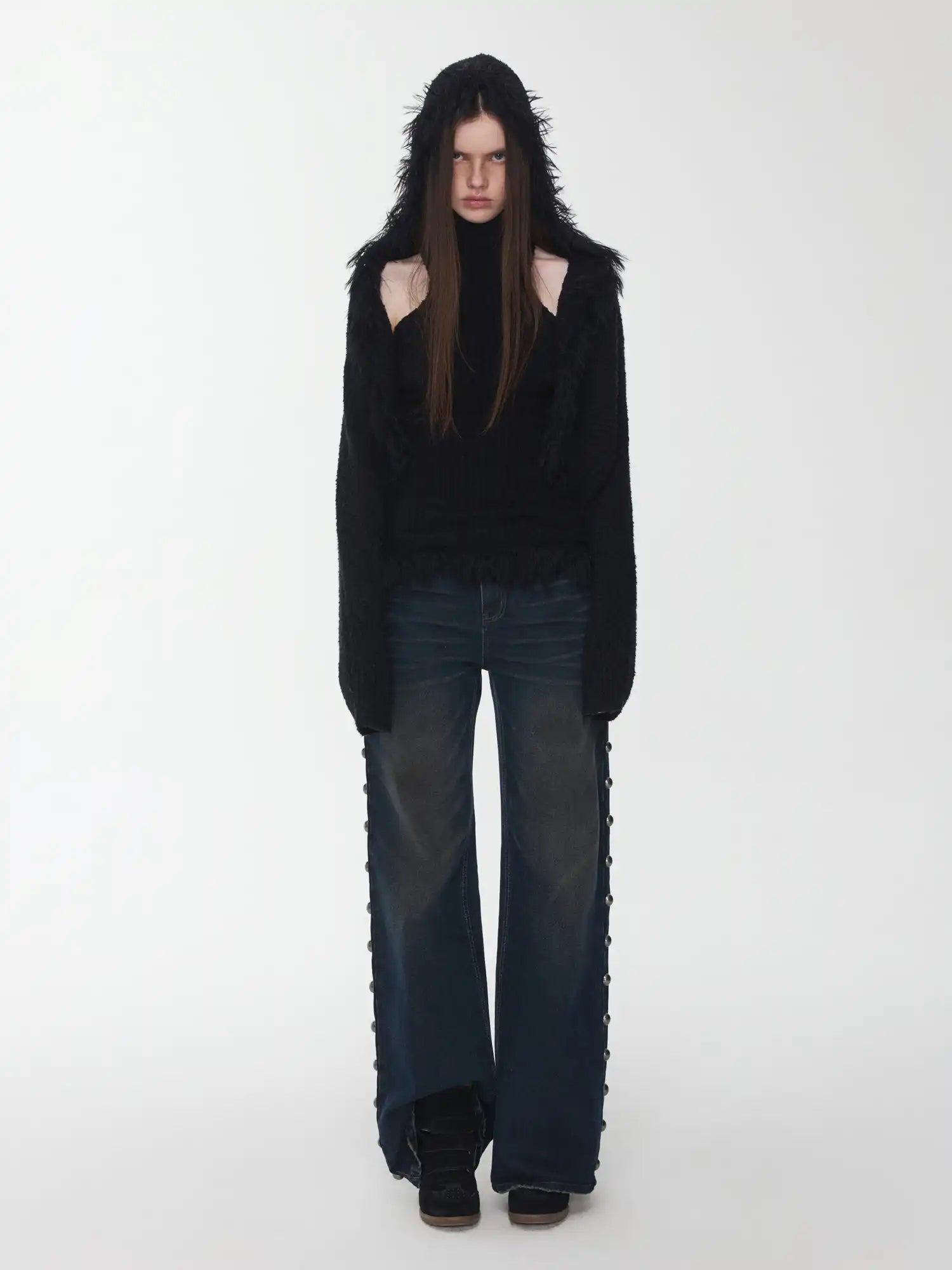 1Jinn Studio Fringe Knit Vest & Cardigan Vest Set | Canton Collective