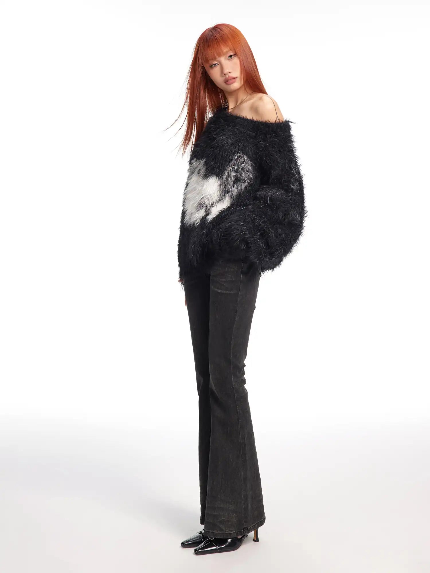 Deleteex Fuzzy kitty Sweater | Canton Collective