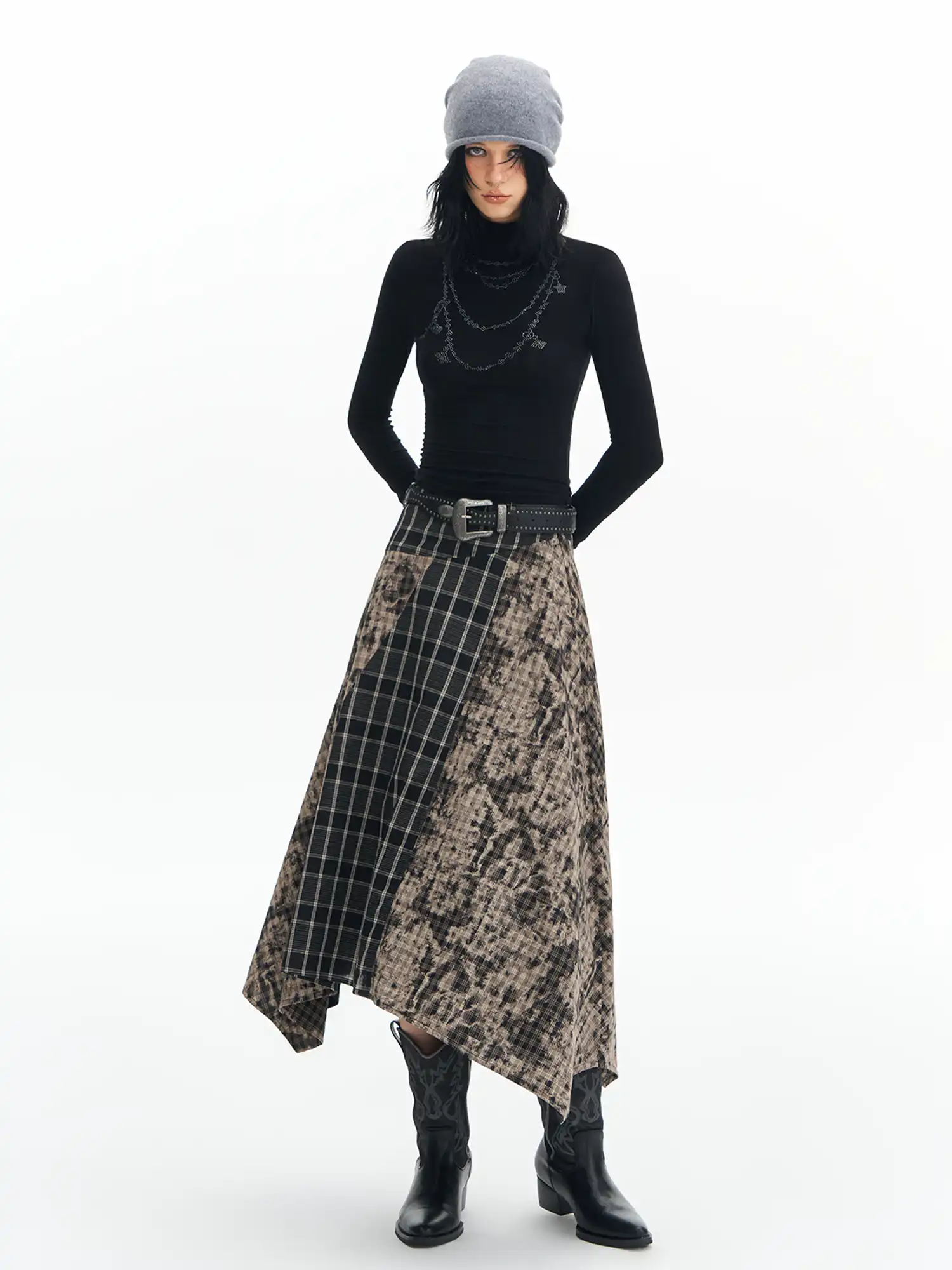 Deleteex Gothic Print Skirt | Canton Collective