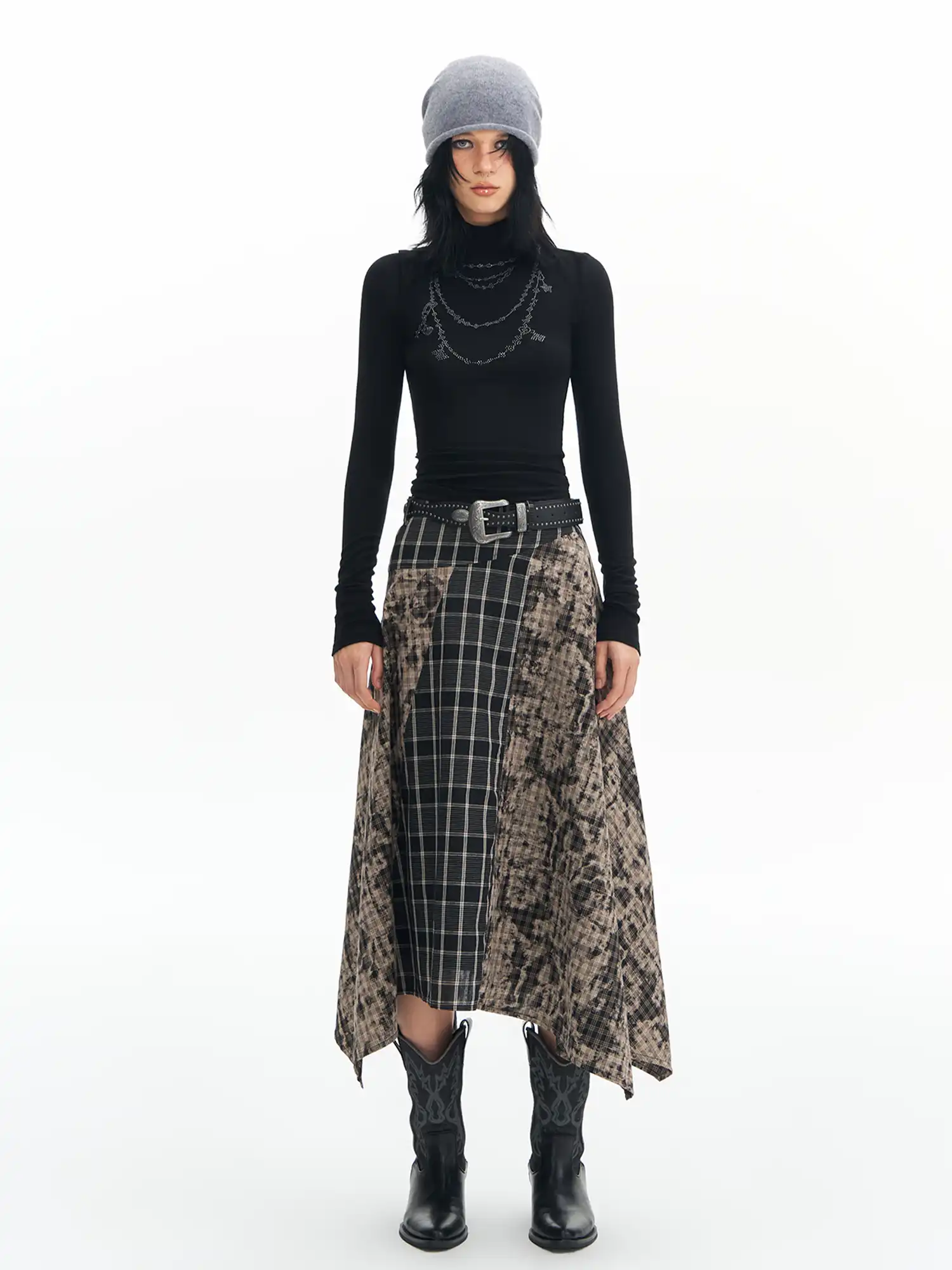 Deleteex Gothic Print Skirt | Canton Collective