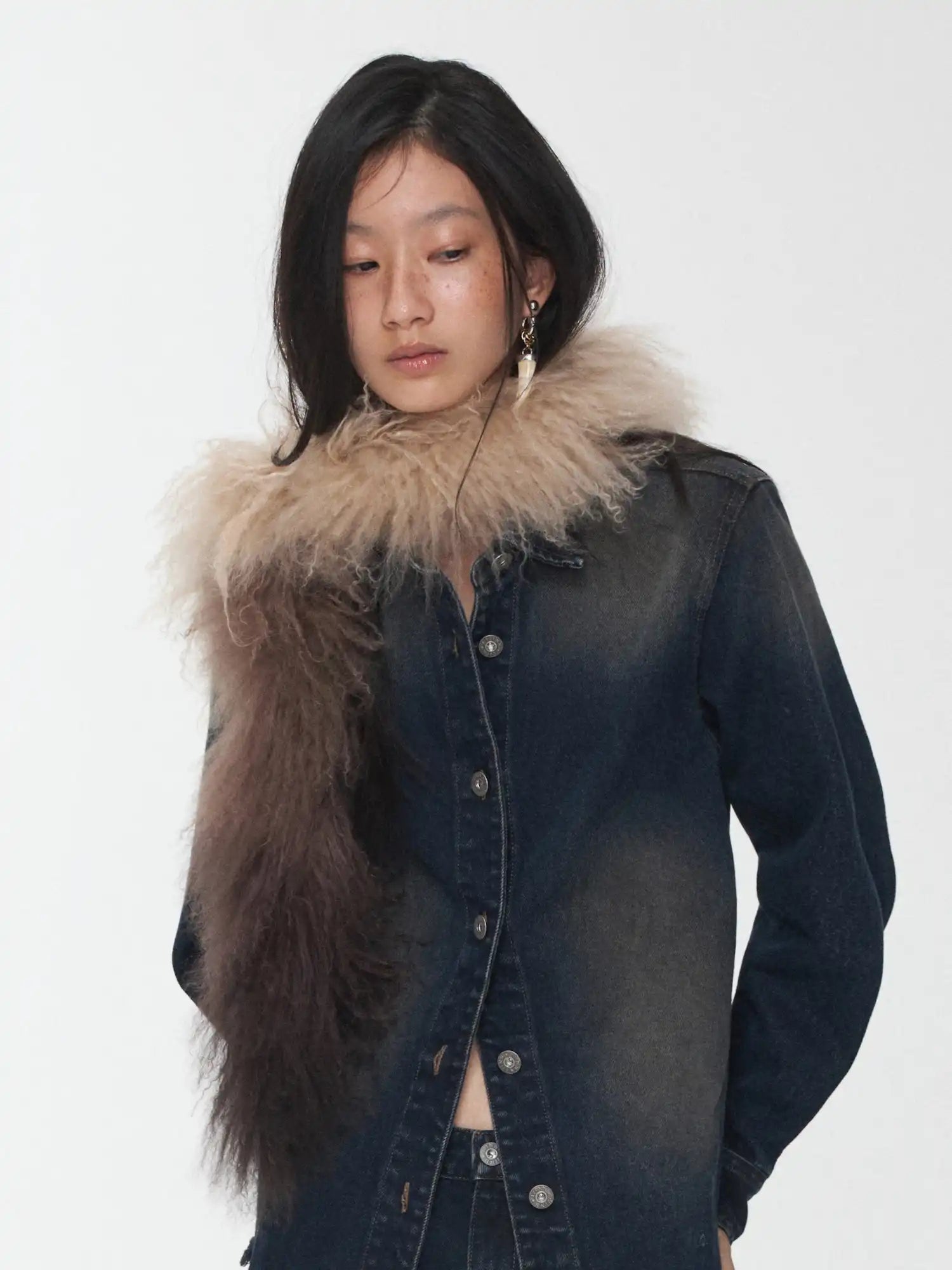 1Jinn Studio Gradient Color Large Scarf | Canton Collective