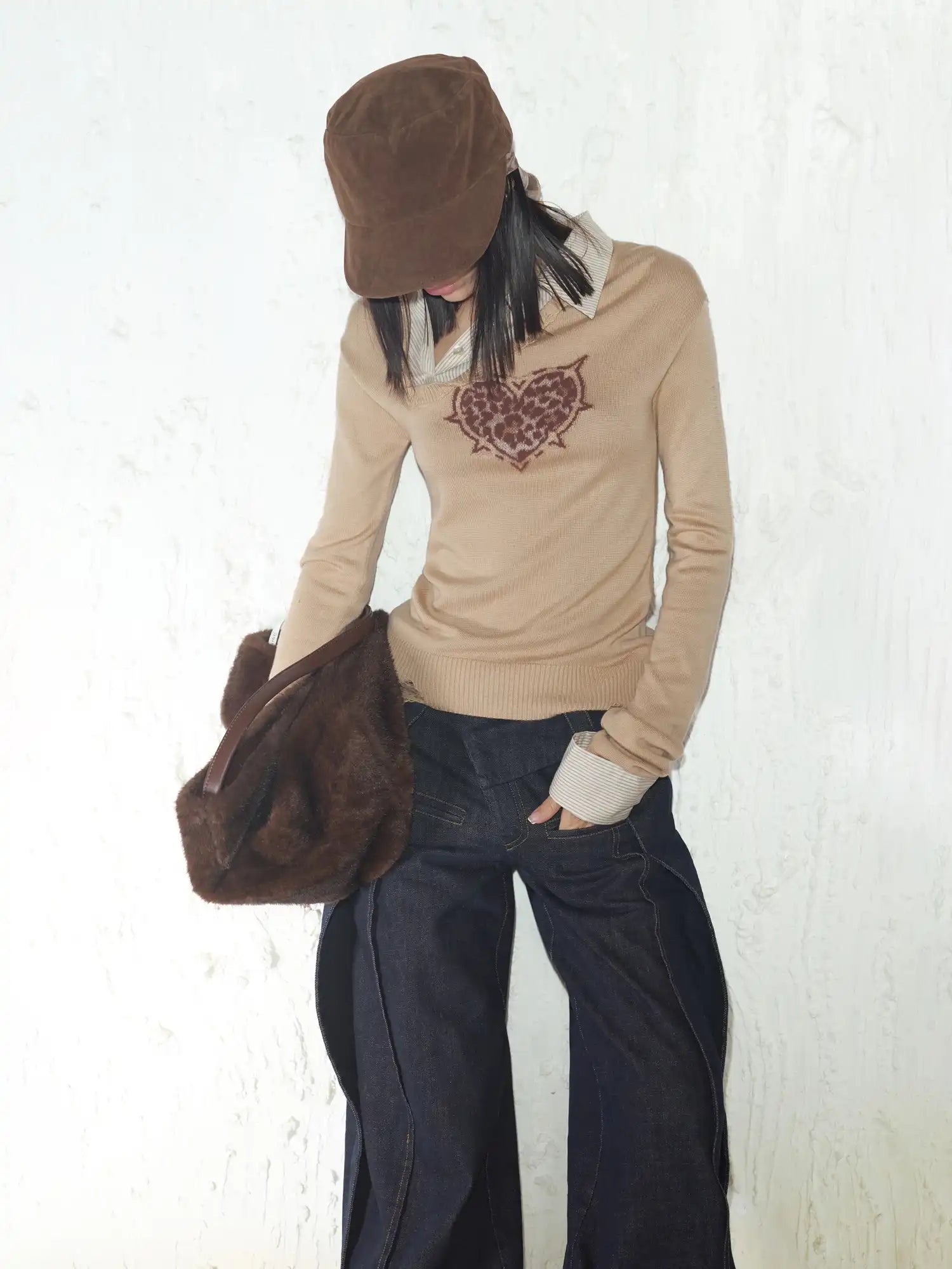 2th Desire Heart Leopard Sweater | Canton Collective