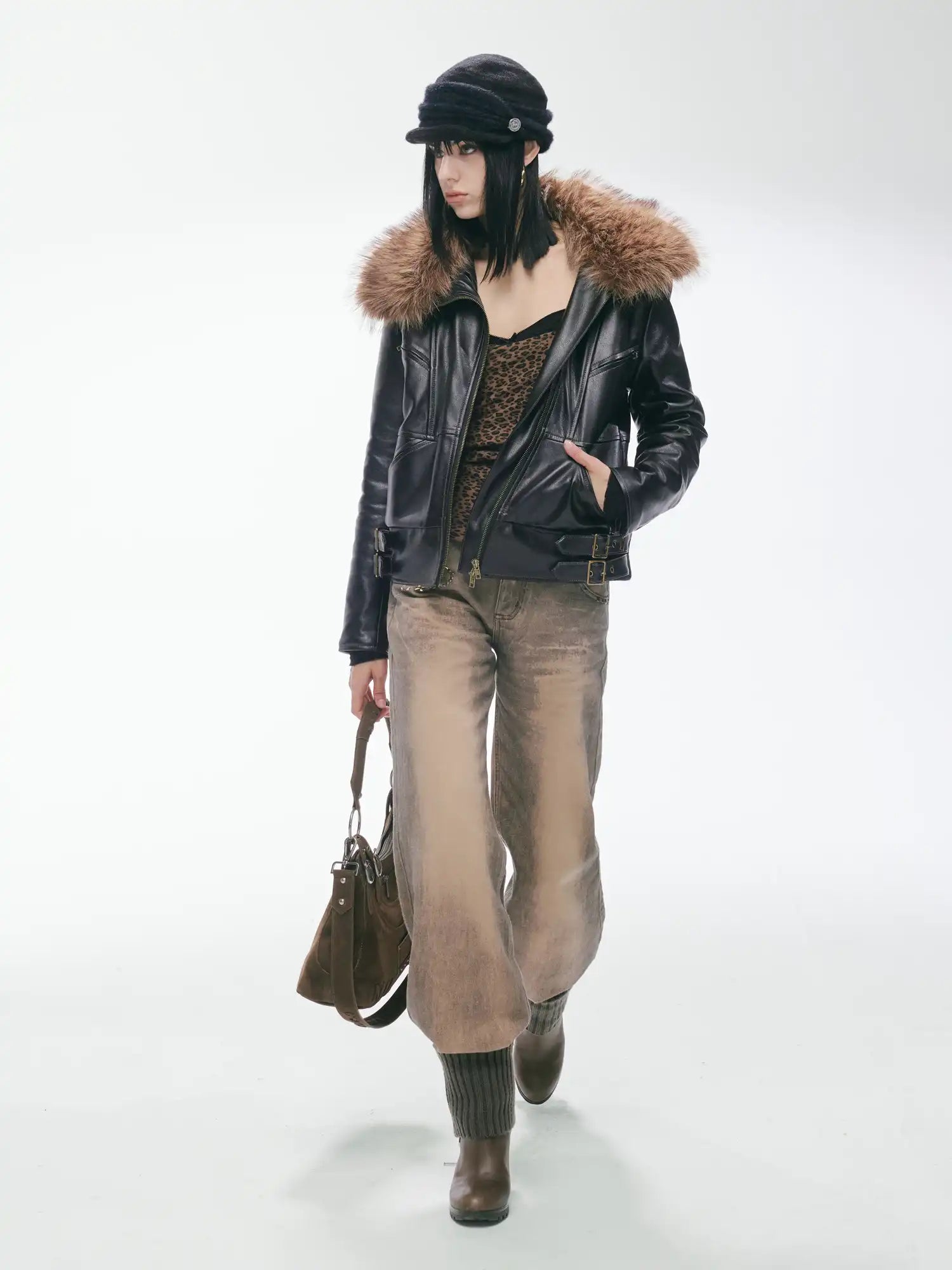 2th Desire Heavy-Duty Punk Quilted Leather Jacket | Canton Collective