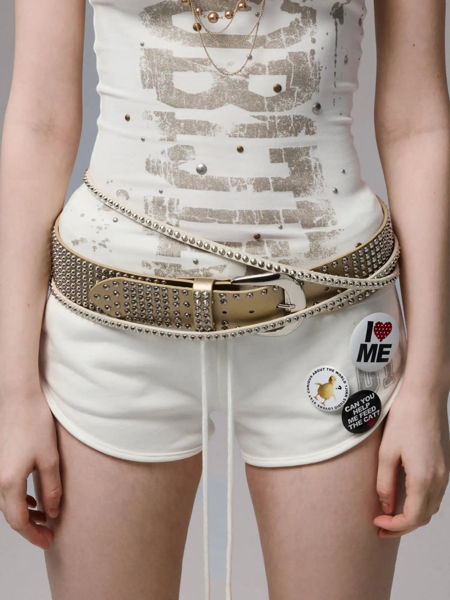1Jinn Studio Heavy Metal Studded Belt | Canton Collective