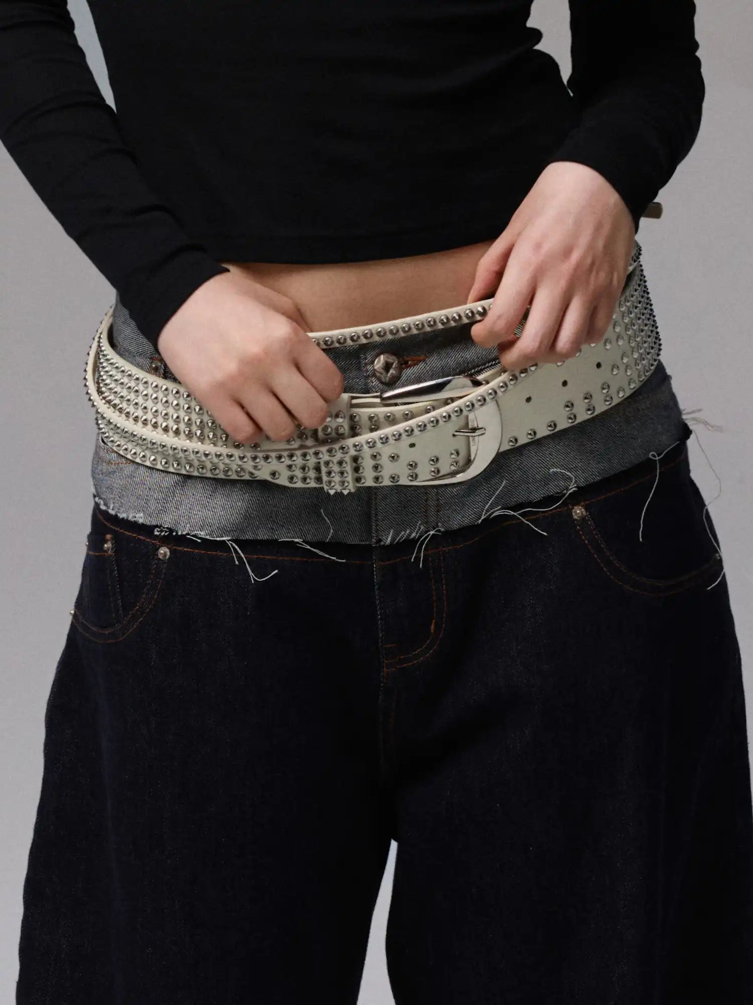 1Jinn Studio Heavy Metal Studded Belt | Canton Collective