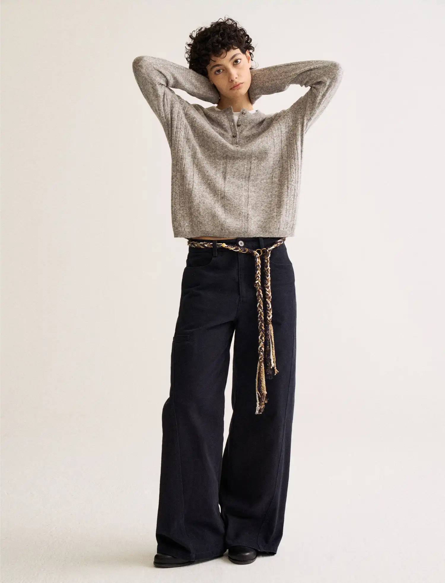 FirstFloor Henley Ribbed Sweater | Canton Collective