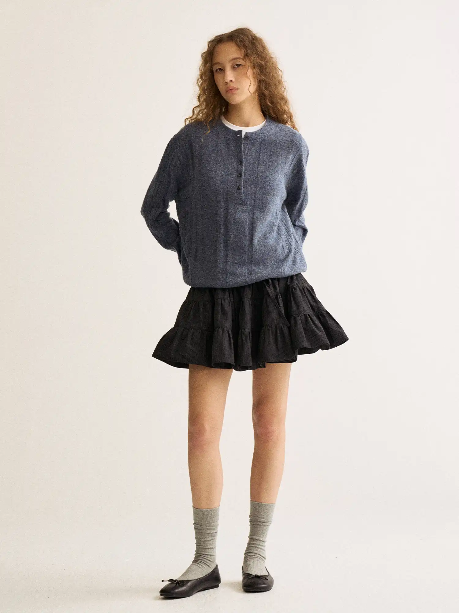 FirstFloor Henley Ribbed Sweater | Canton Collective