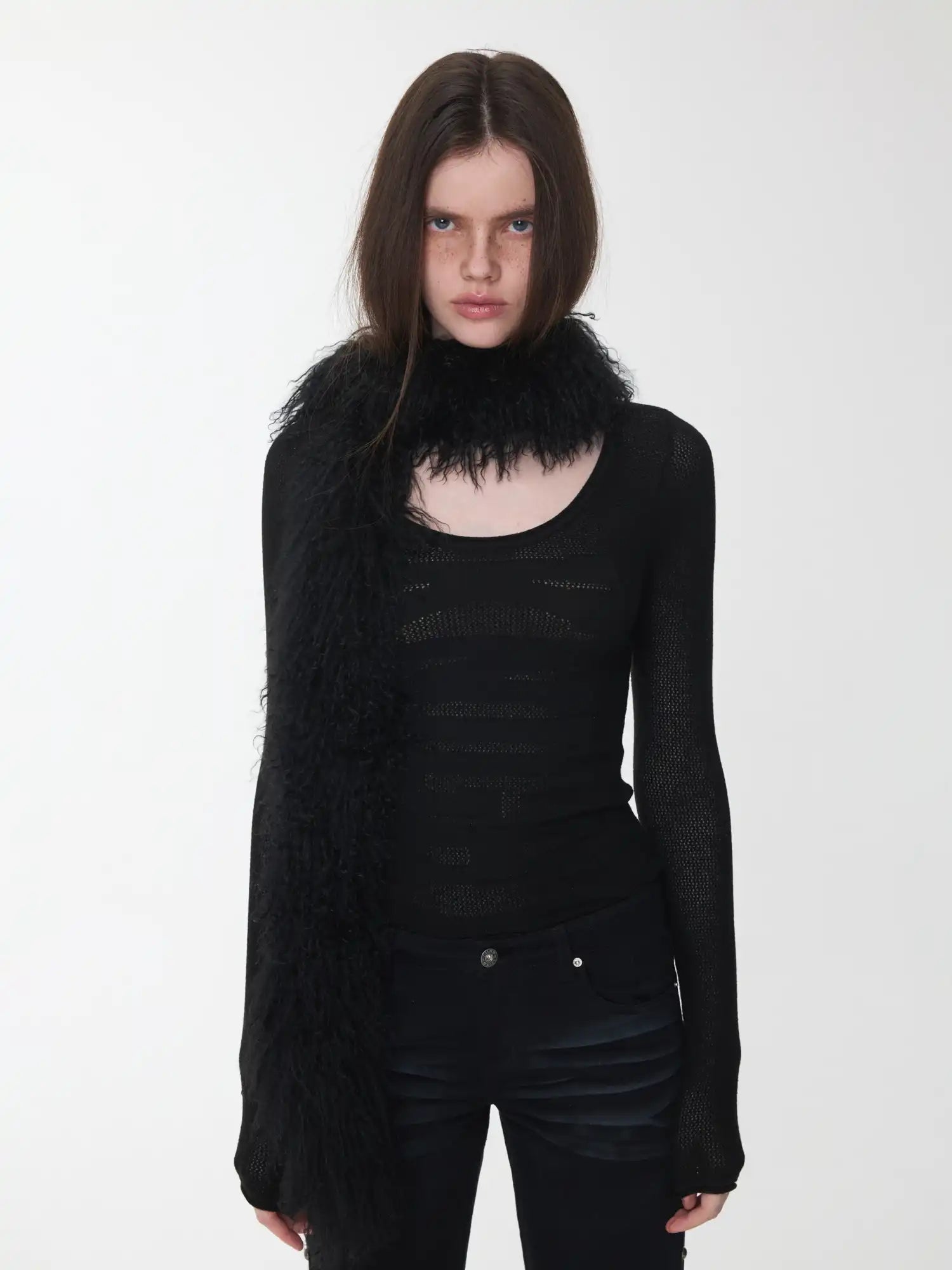 1Jinn Studio Jacquard knitted Top | Canton Collective