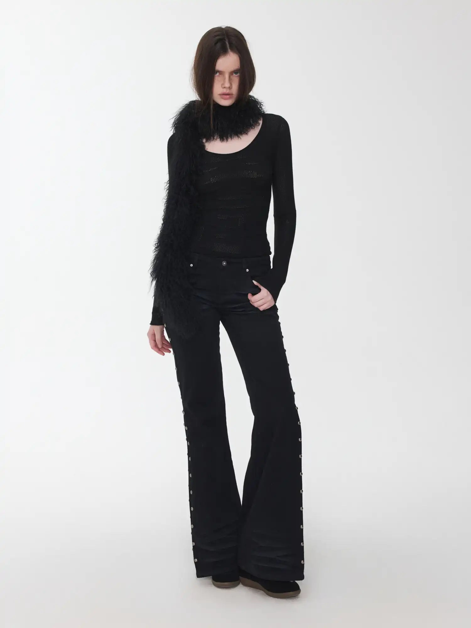 1Jinn Studio Jacquard knitted Top | Canton Collective