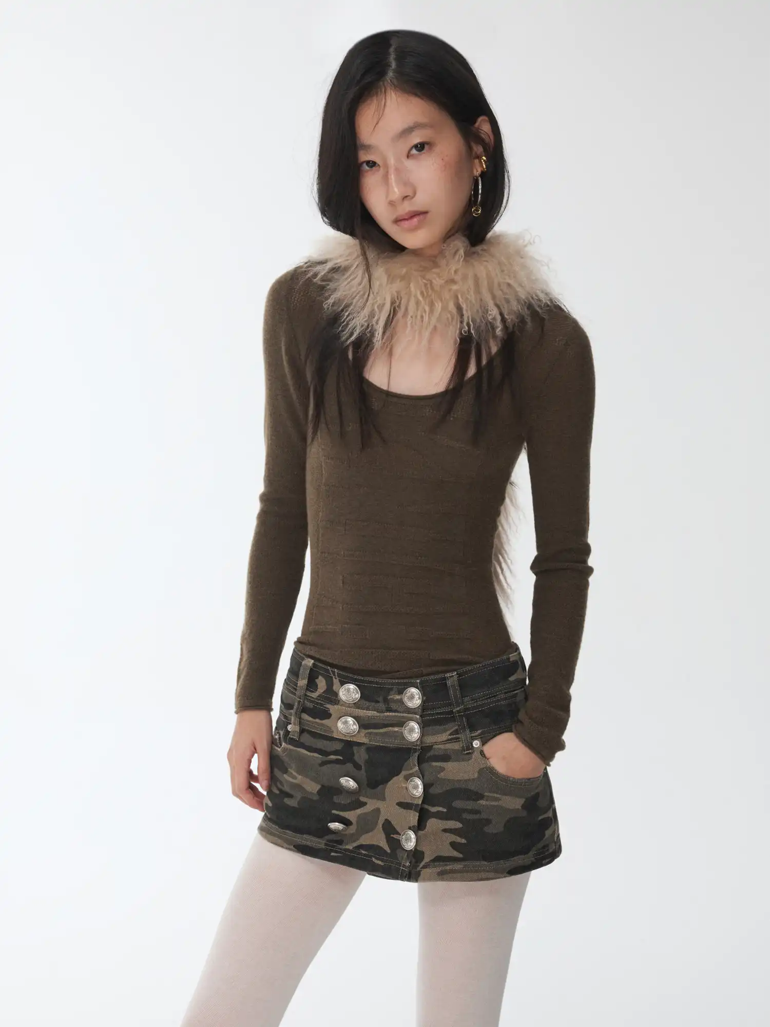 1Jinn Studio Jacquard knitted Top | Canton Collective