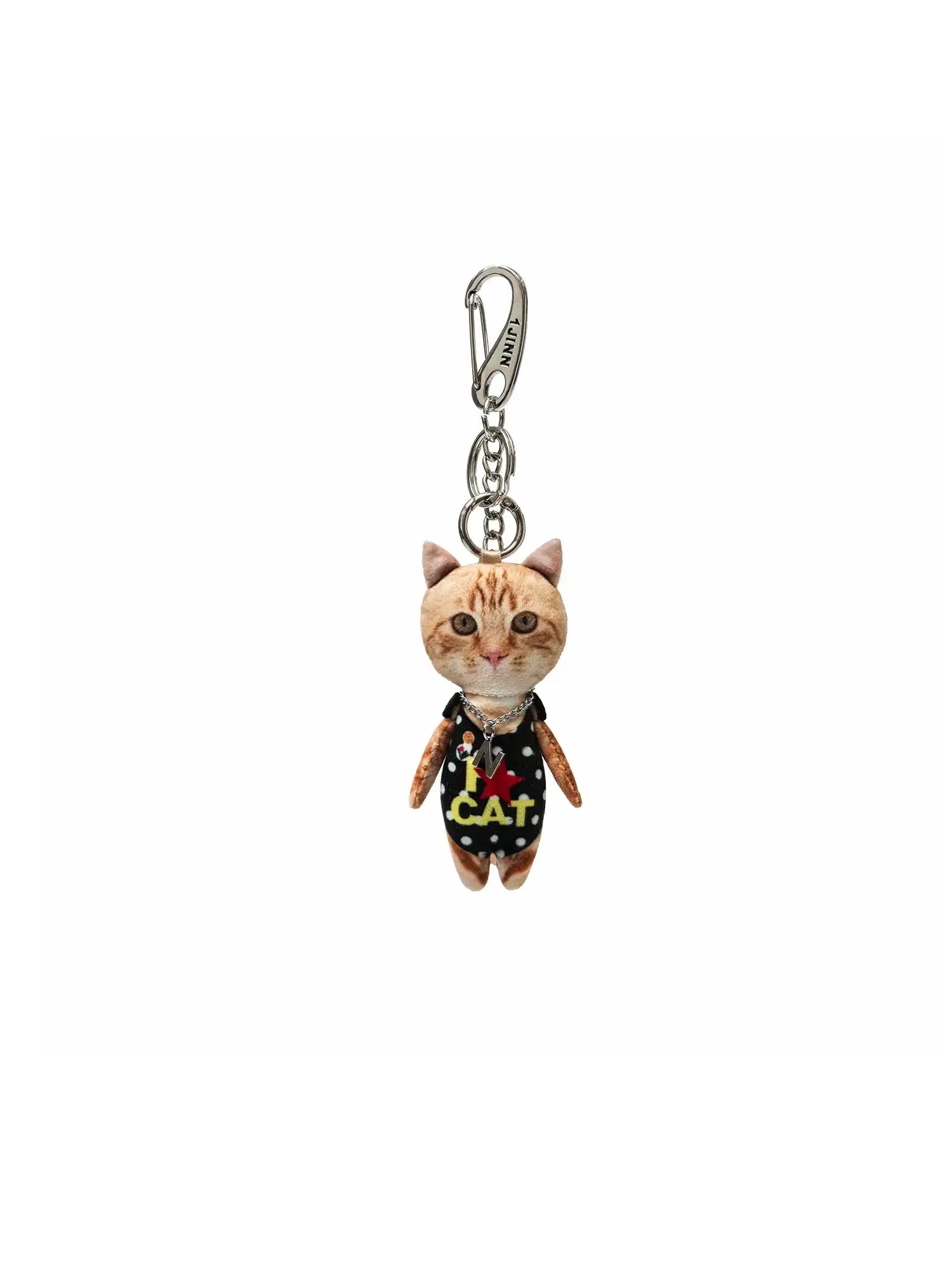 1Jinn Studio Kawaii Plush Cat Keychain | Canton Collective