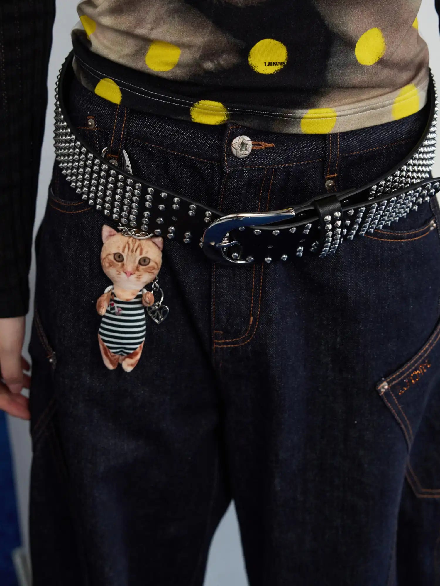 1Jinn Studio Kawaii Plush Cat Keychain | Canton Collective