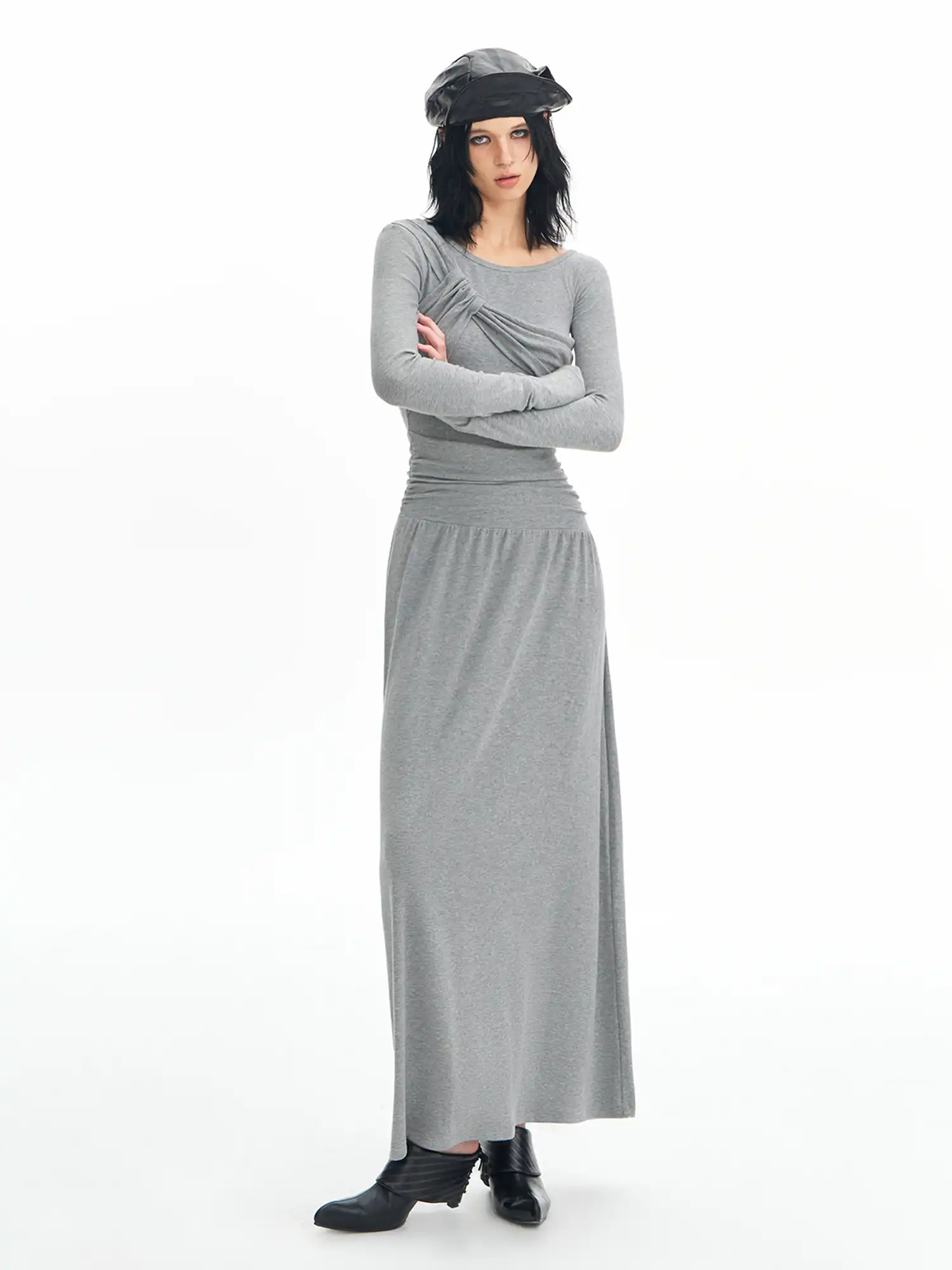 Deleteex Knot-Detail Dress | Canton Collective