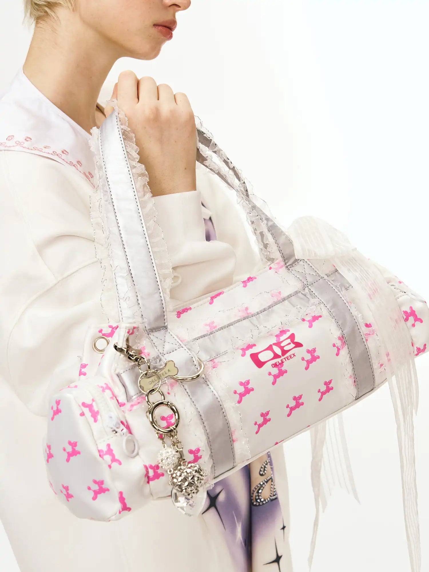 Deleteex Lace Boston Bag | Canton Collective