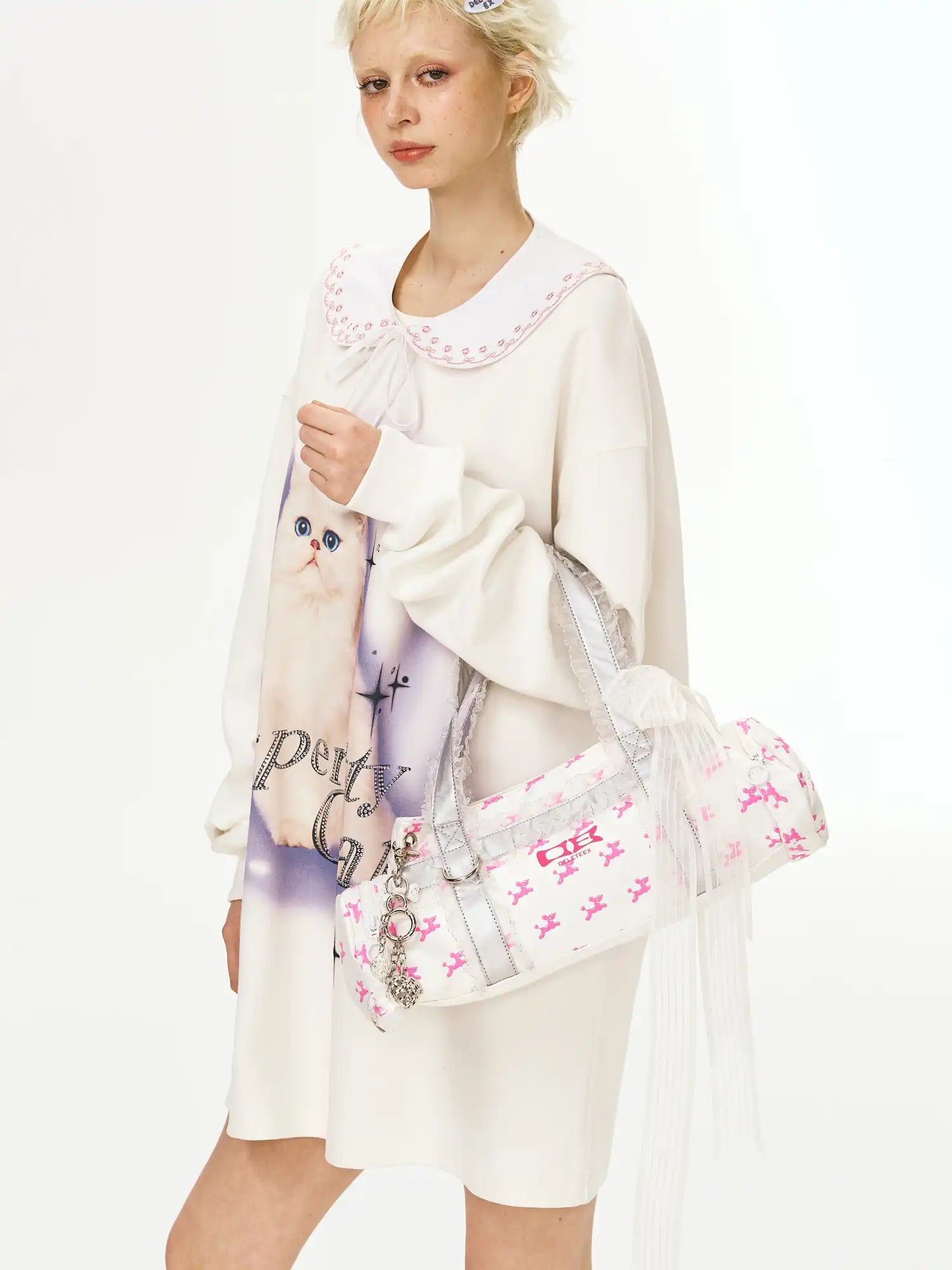 Deleteex Lace Boston Bag | Canton Collective