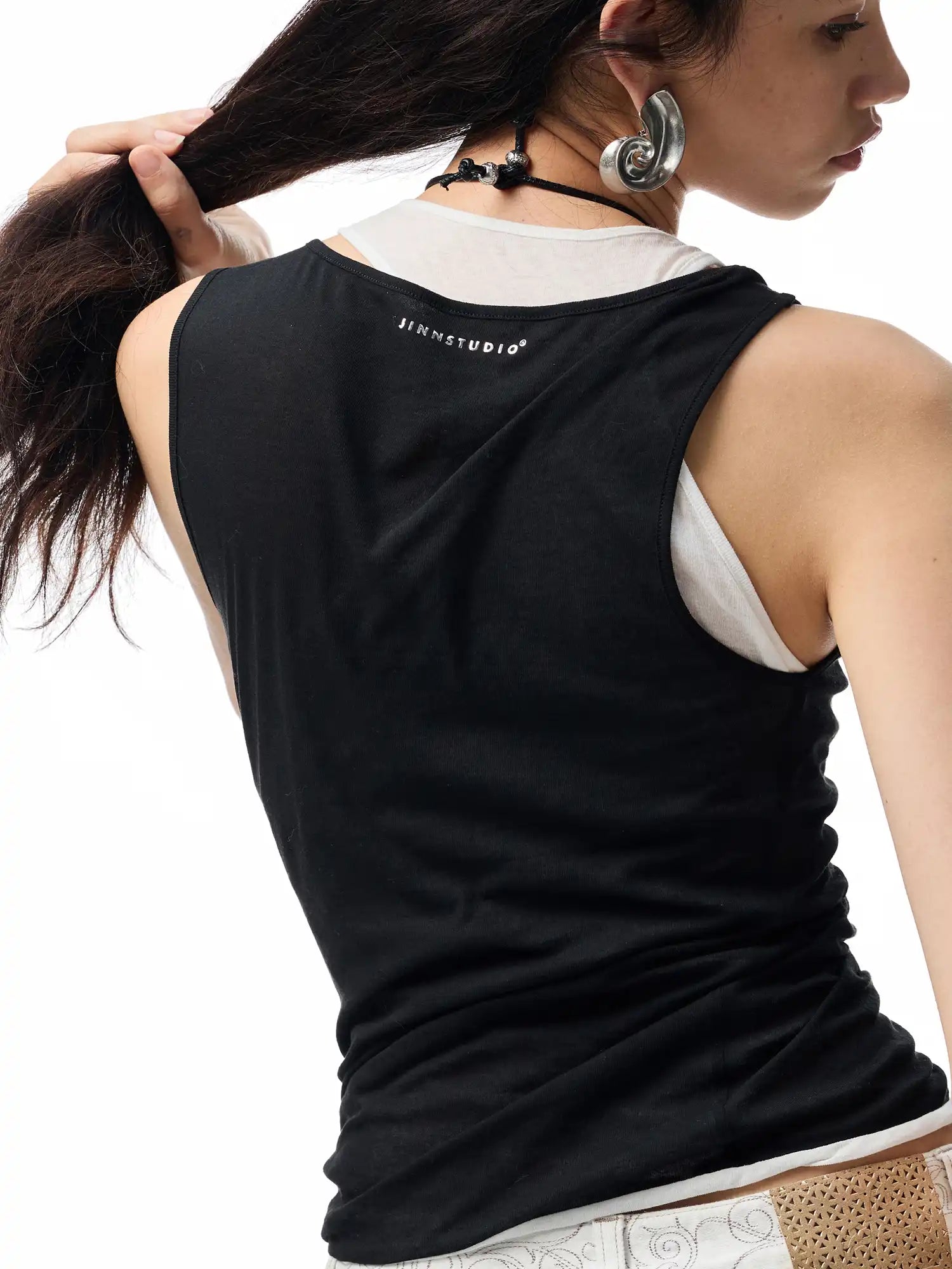 1Jinn Studio Layered Look Tank Top | Canton Collective