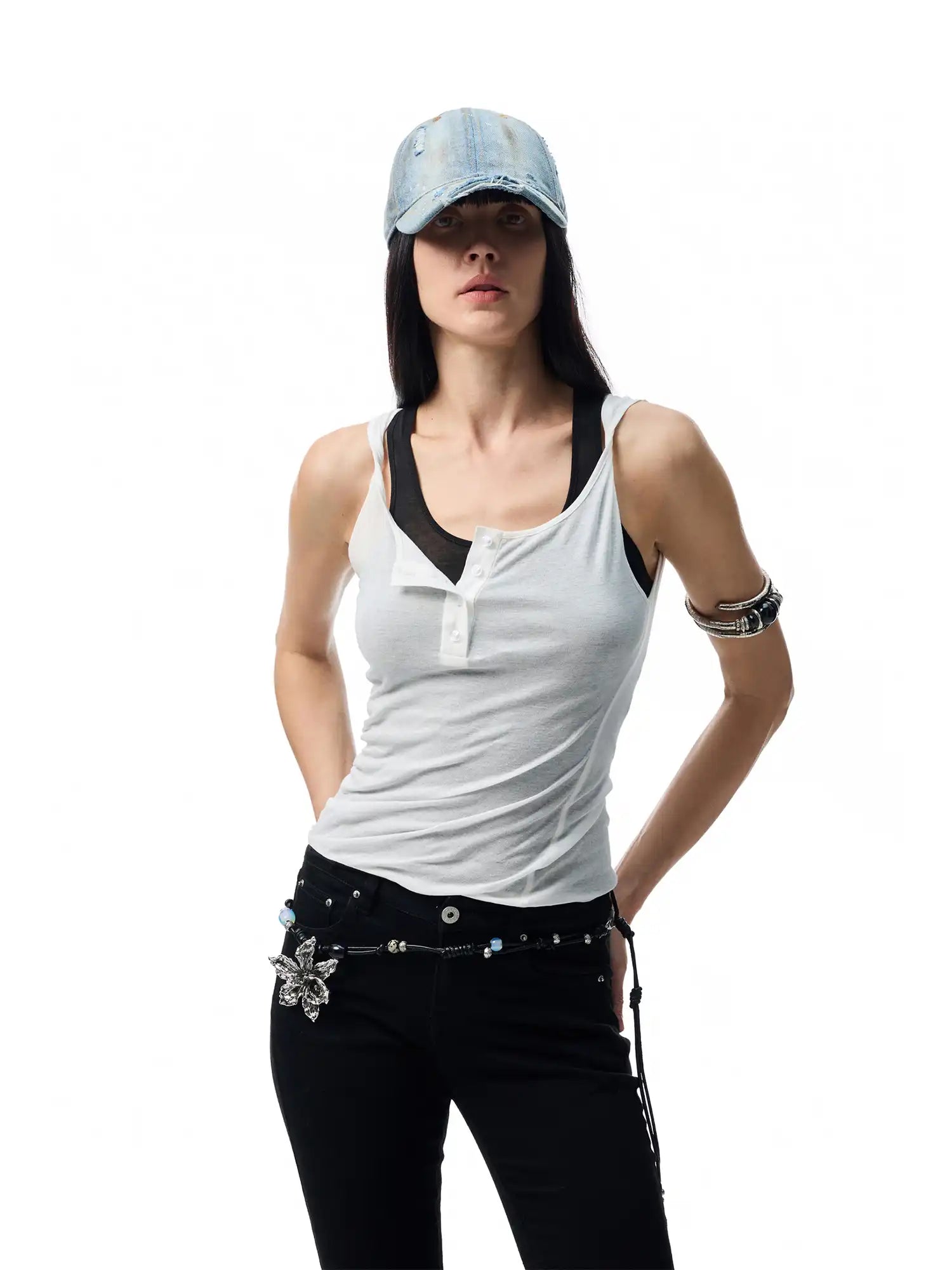 1Jinn Studio Layered Look Tank Top | Canton Collective
