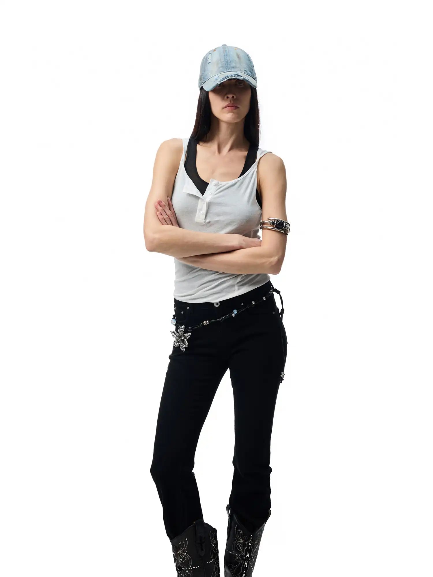 1Jinn Studio Layered Look Tank Top | Canton Collective