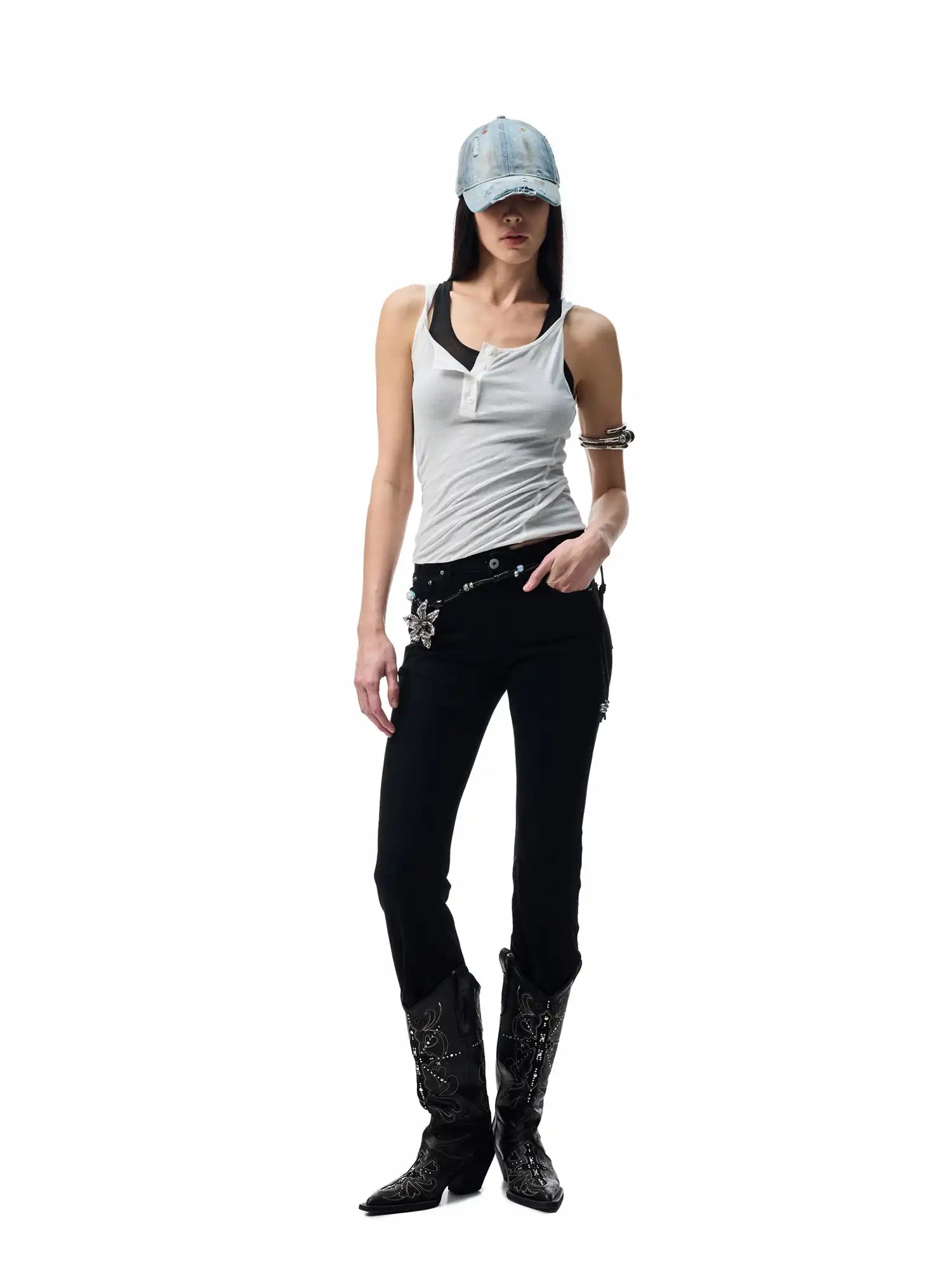 1Jinn Studio Layered Look Tank Top | Canton Collective