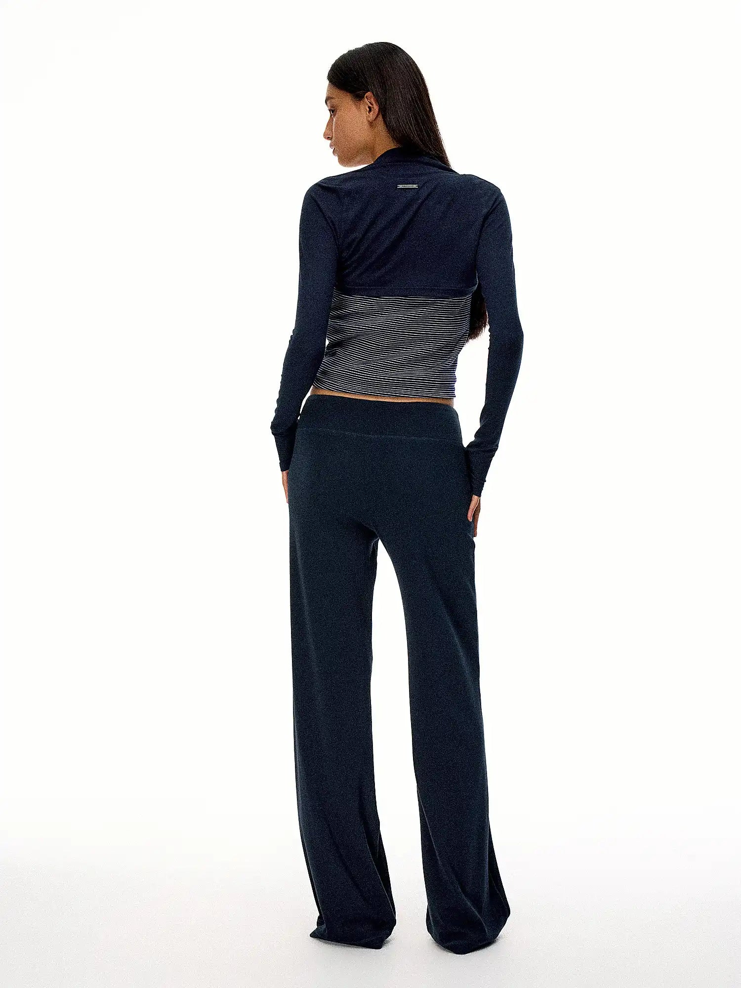 FirstFloor Lazy Style Knitted Flared Casual Pants | Canton Collective