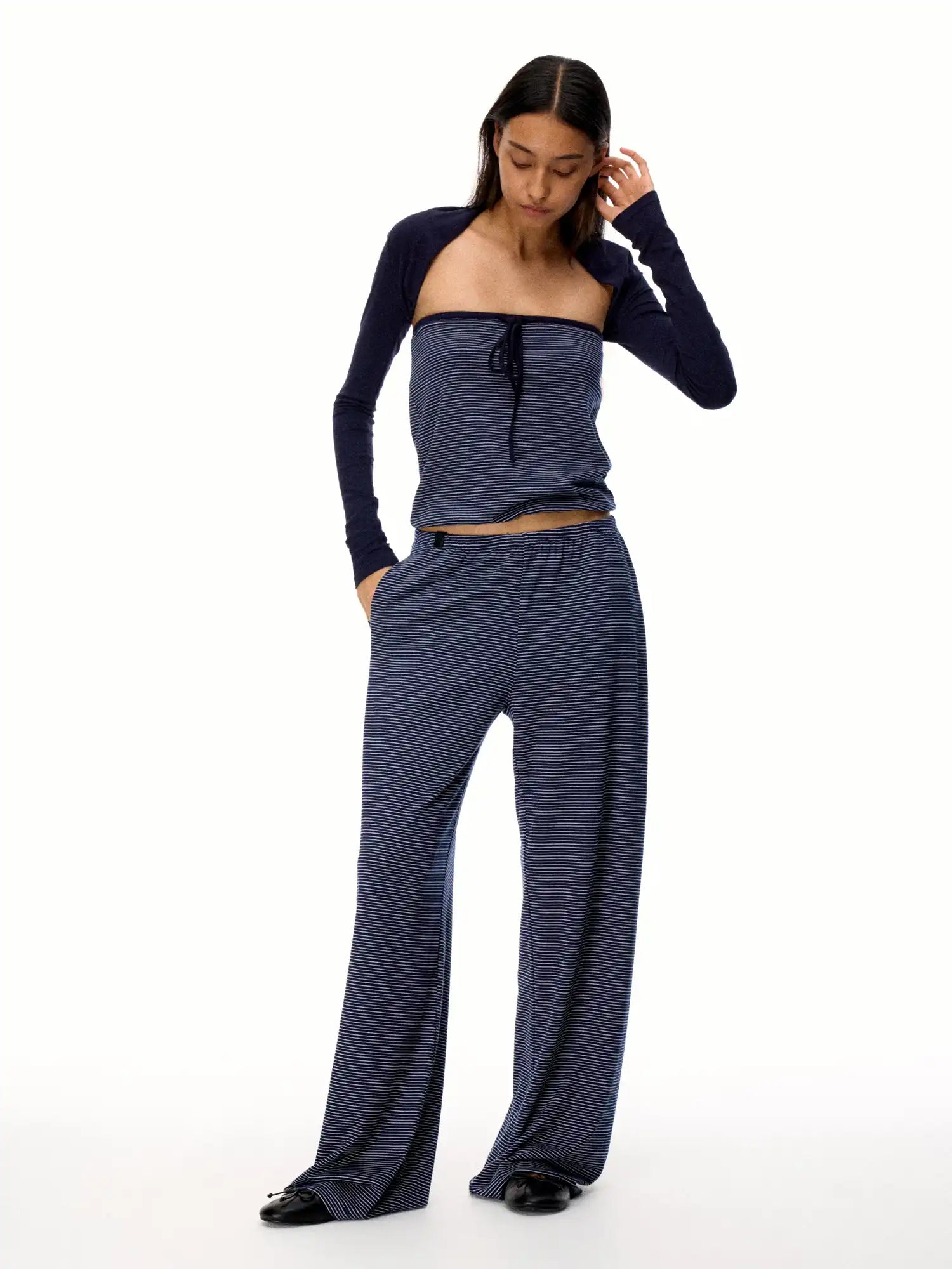 FirstFloor Lazy Style Striped Lounge Pants | Canton Collective