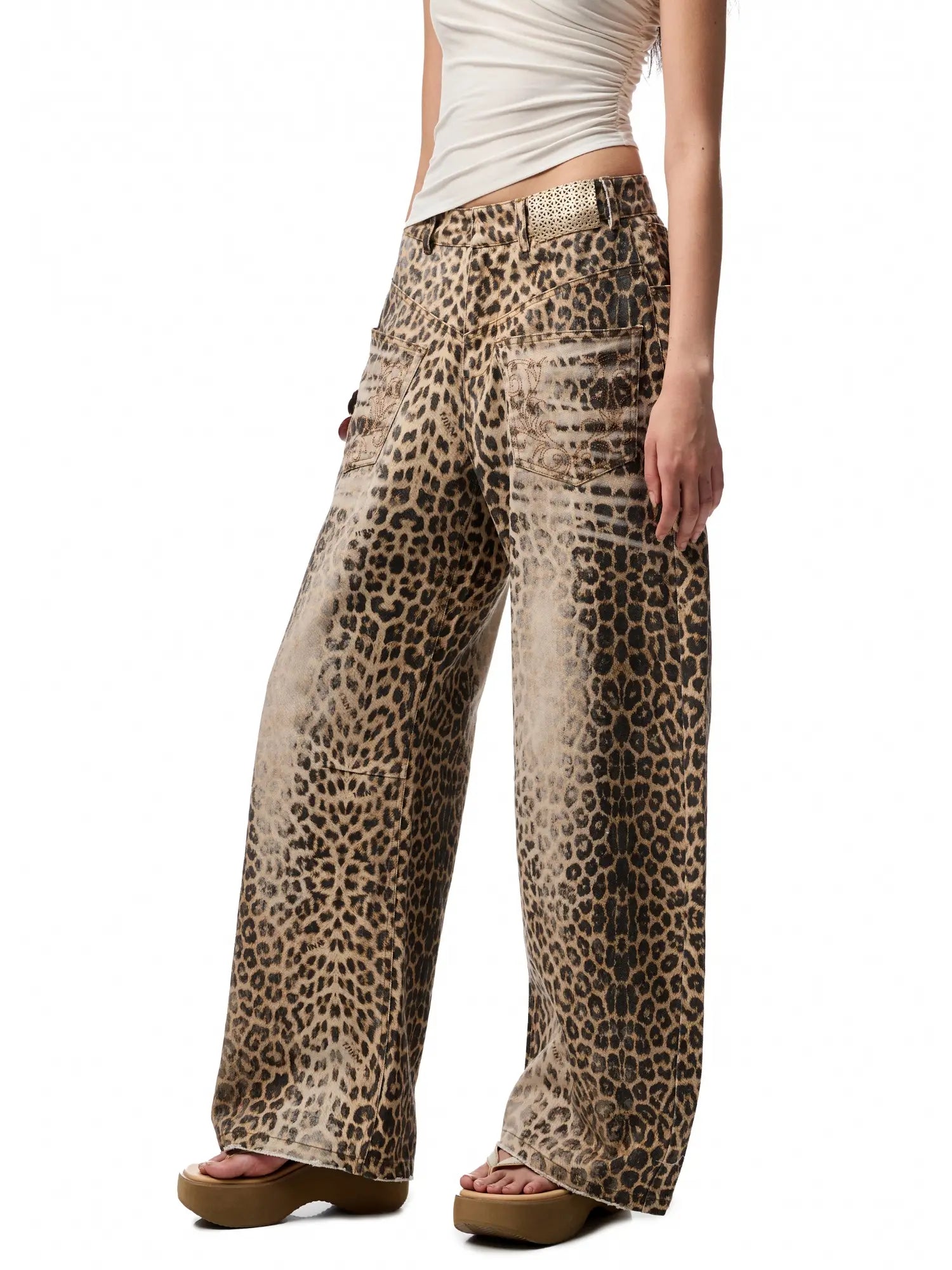 1Jinn Studio Leopard Blade Pants | Canton Collective