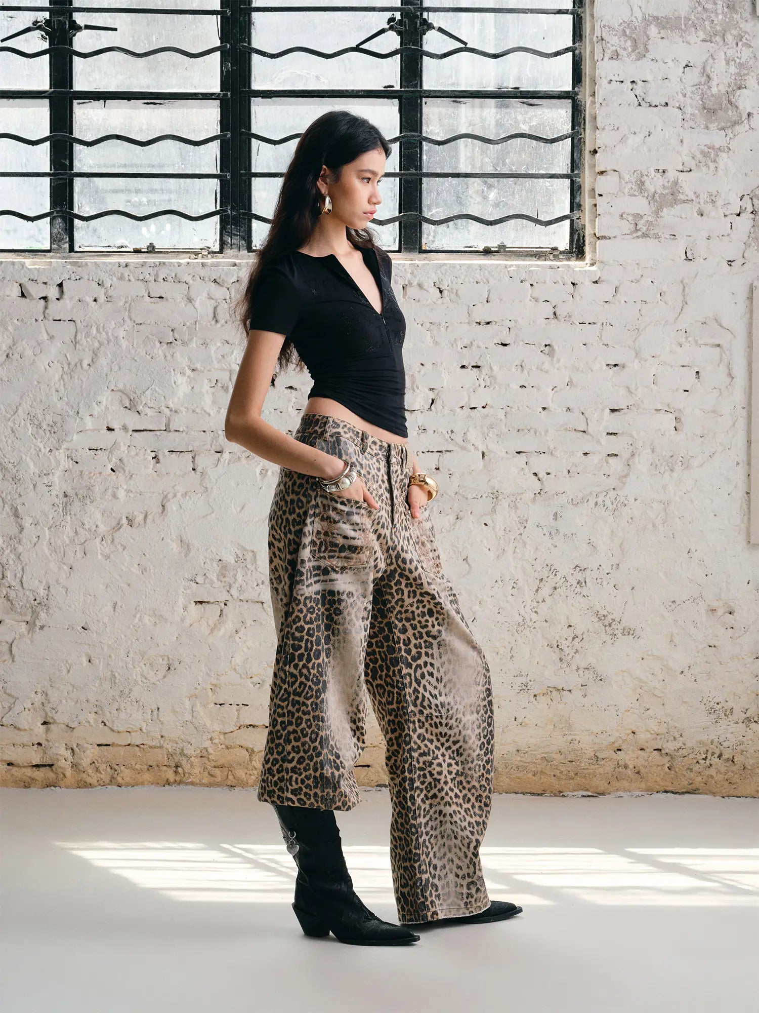 1Jinn Studio Leopard Blade Pants | Canton Collective