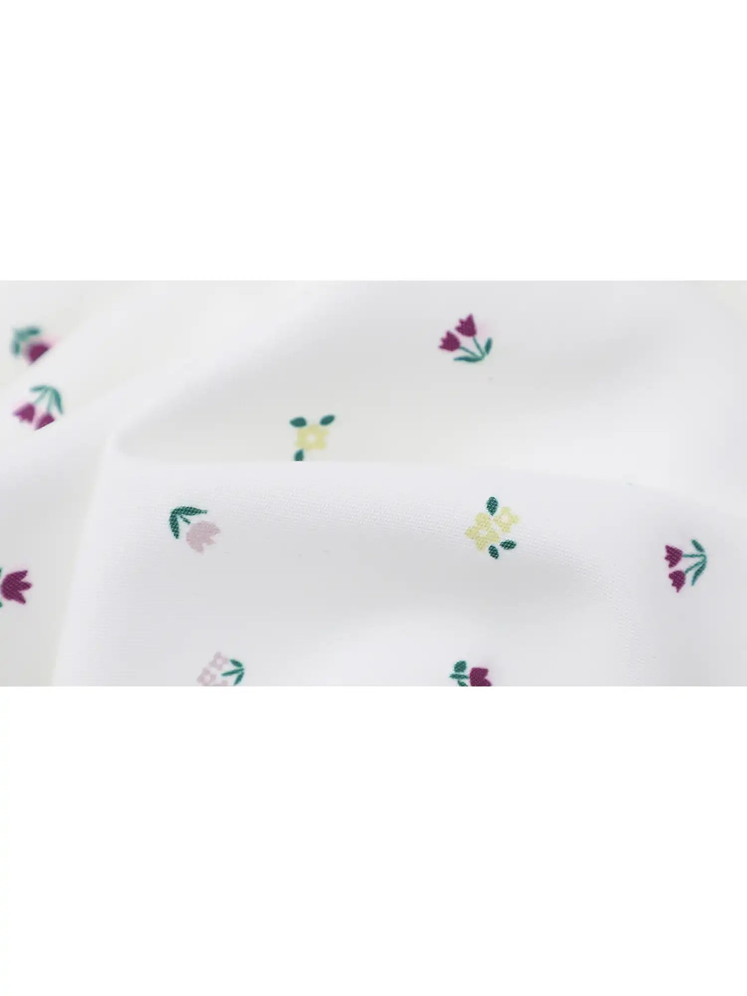 FirstFloor Lightweight Floral Elastic Drawstring Waist Midi Skirt | Canton Collective