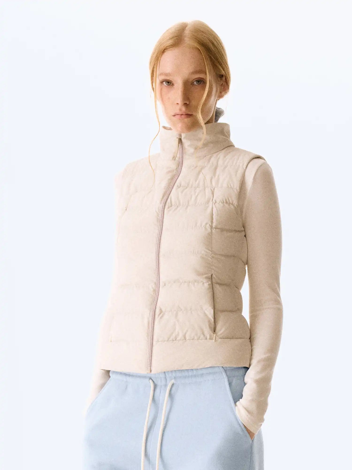 FirstFloor Lightweight self-heating Down Vest | Canton Collective