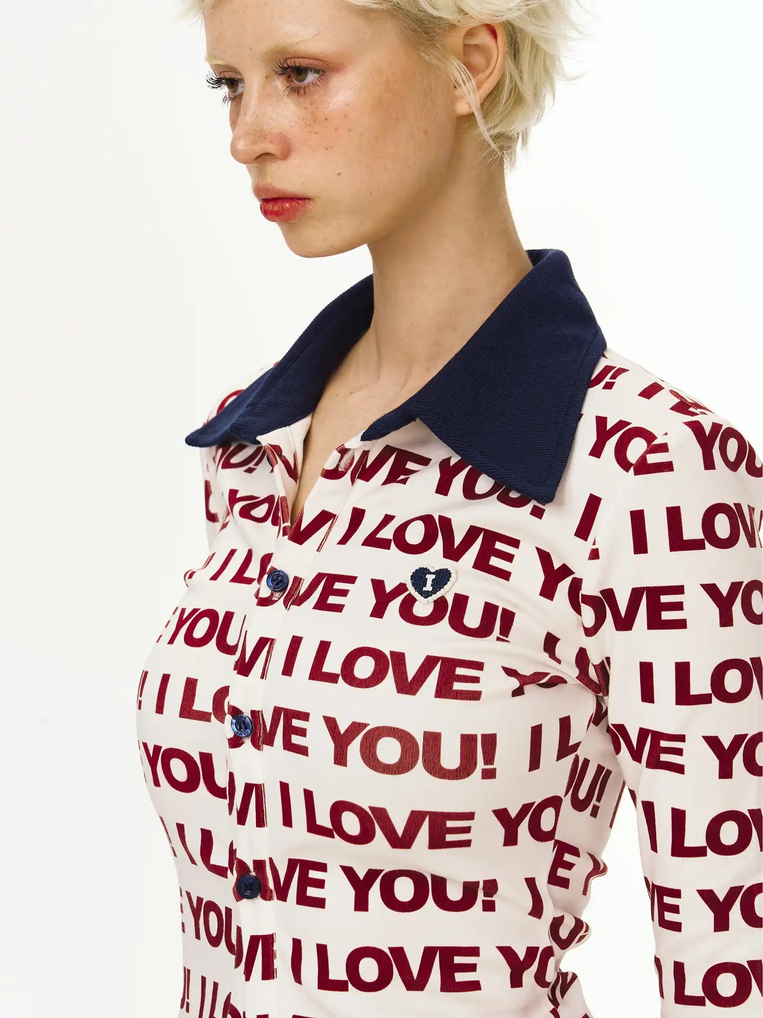 Deleteex Love Message Print Shirt | Canton Collective