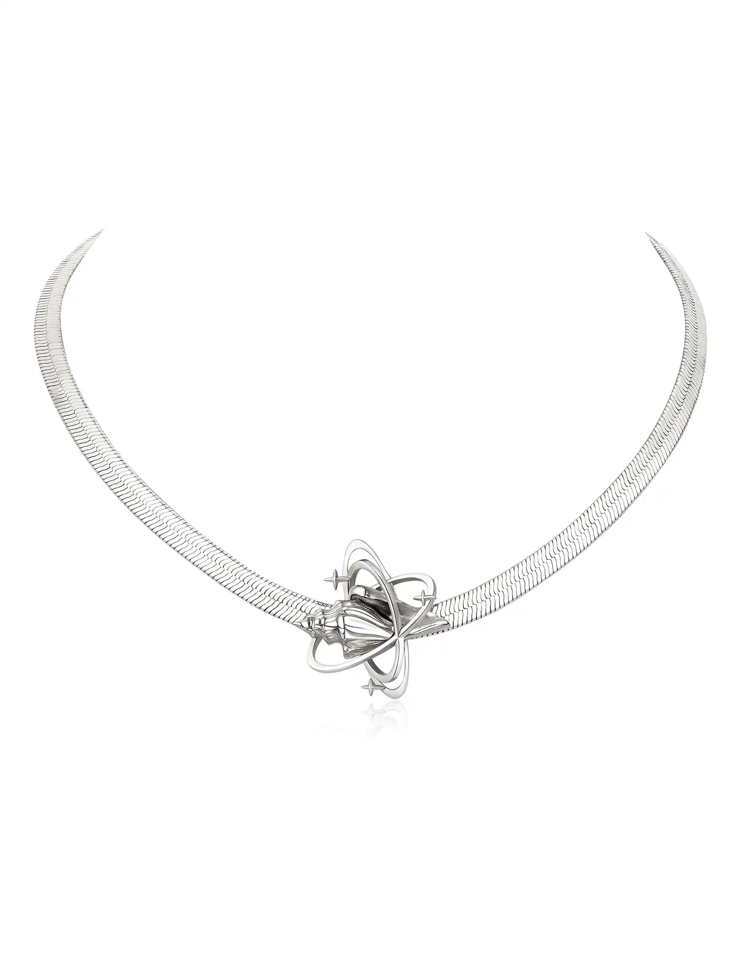 1Jinn M2M Luxury Star Shell Snake Choker | Canton Collective