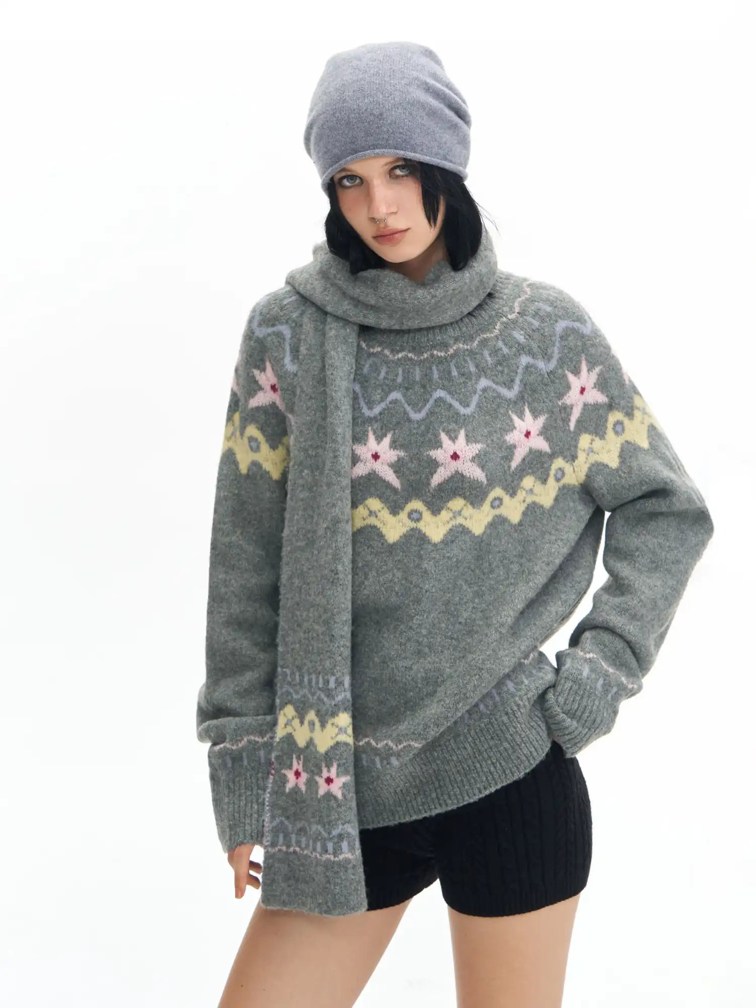 Deleteex Medieval Style Star Scarf | Canton Collective