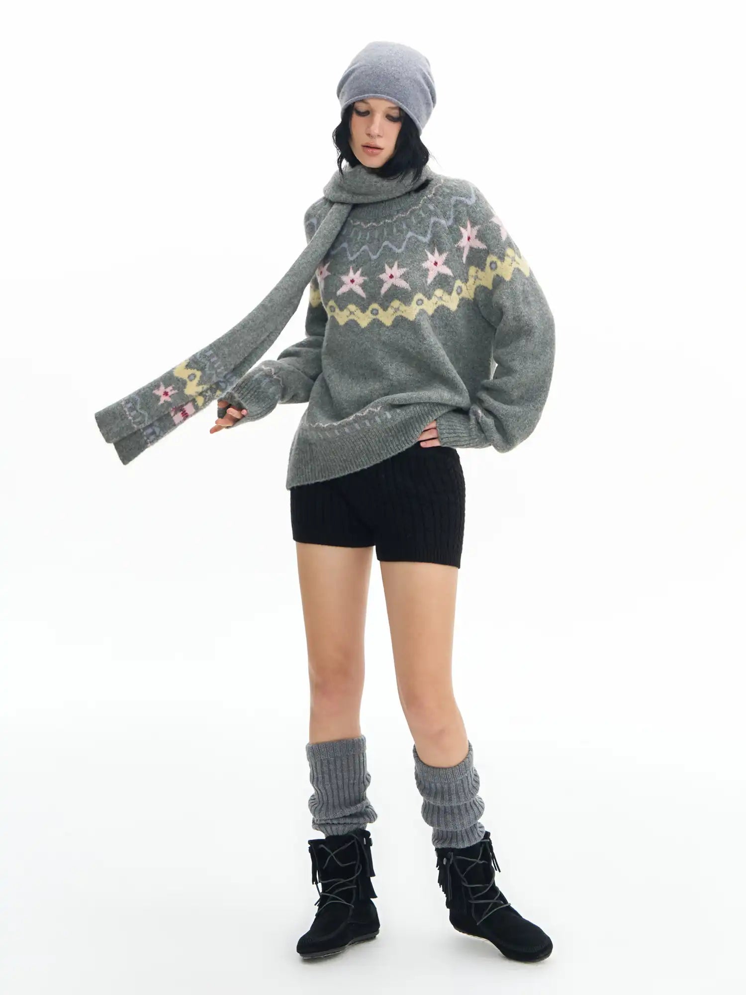 Deleteex Medieval Style Star Sweater | Canton Collective