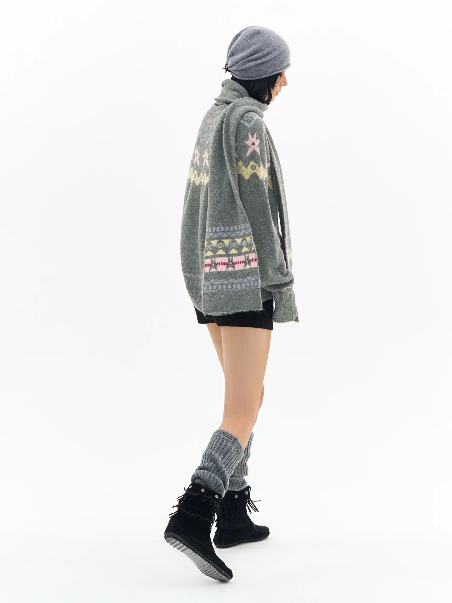 Deleteex Medieval Style Star Sweater | Canton Collective