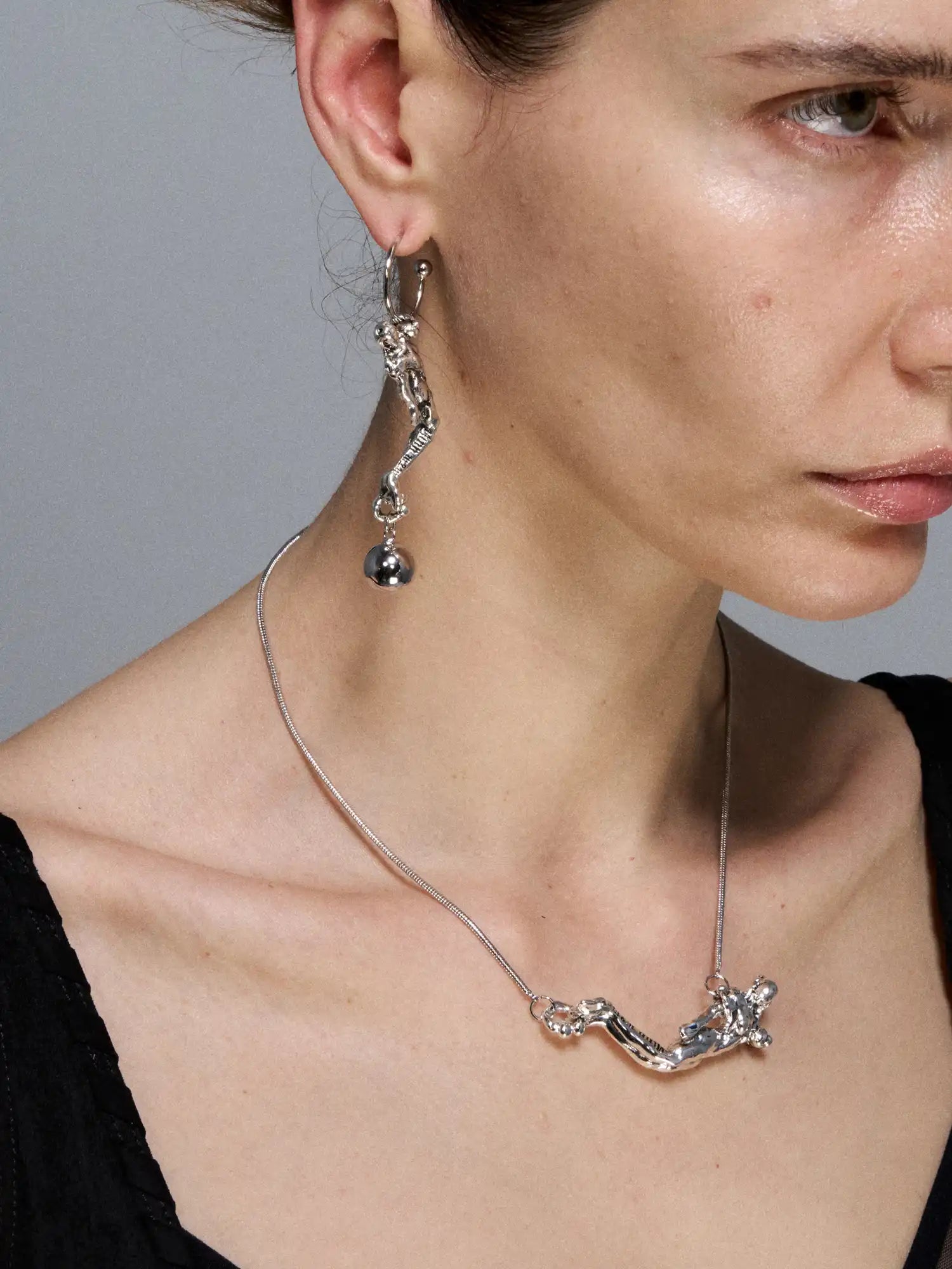 1Jinn M2M Mermaid Snake Bone Choker | Canton Collective