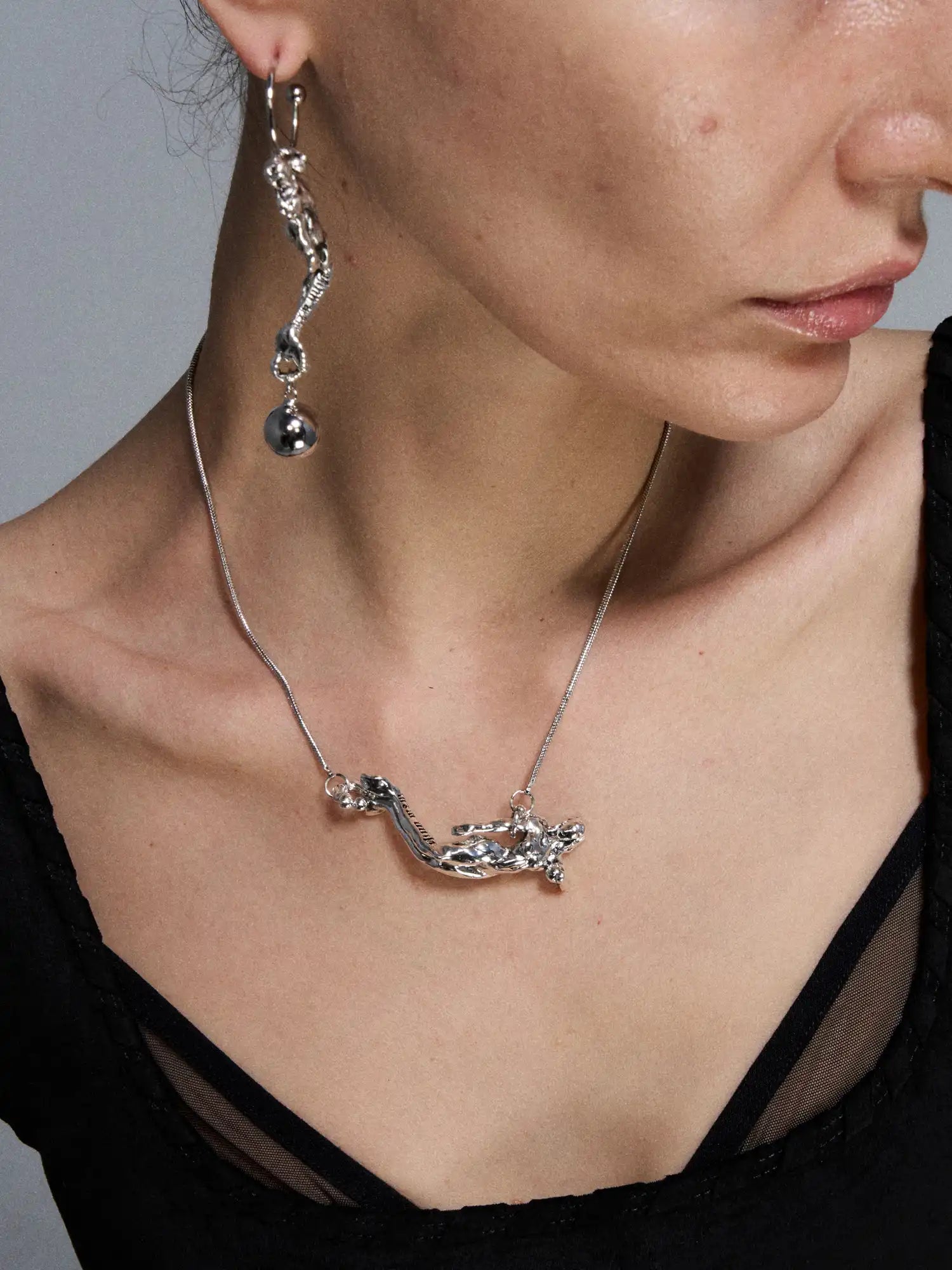 1Jinn M2M Mermaid Snake Bone Choker | Canton Collective