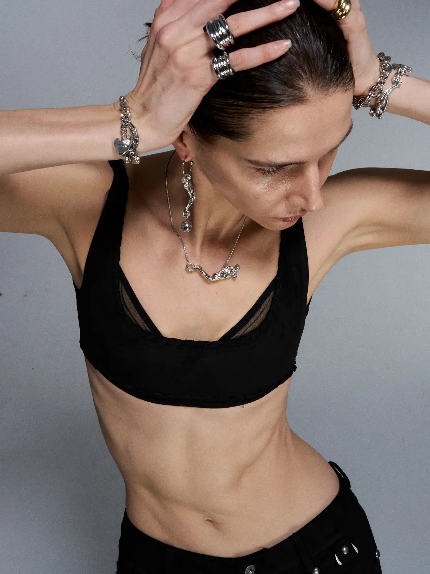 1Jinn M2M Mermaid Snake Bone Choker | Canton Collective