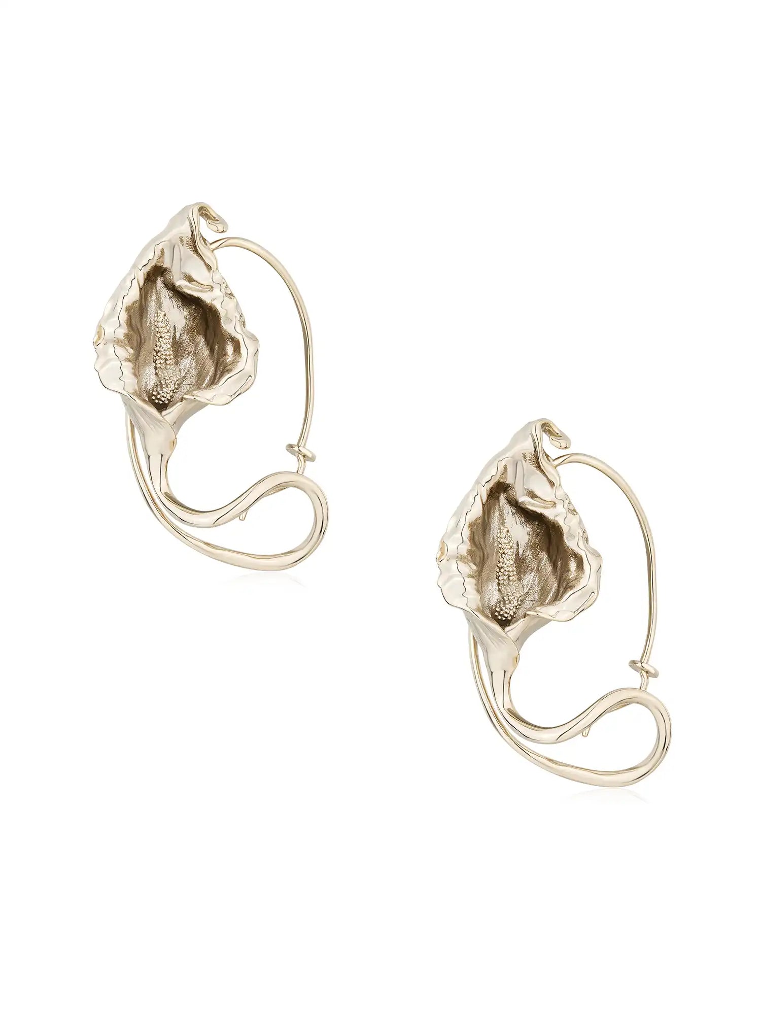 1Jinn M2M Metal Flower Ear Cuff | Canton Collective