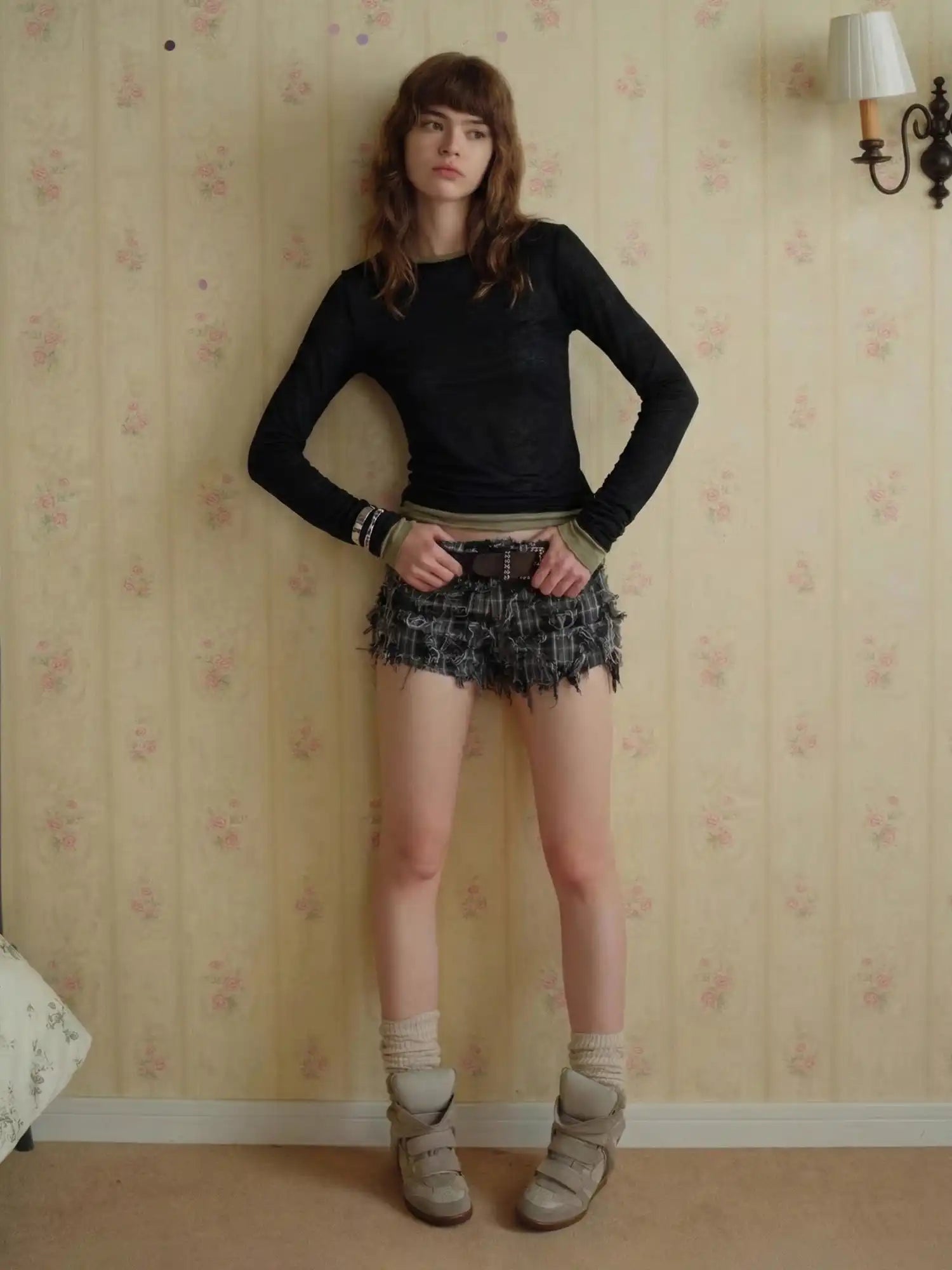 CantonCollective Design Minimal Sheer Long Sleeve Tencel Linen Tee Women Lightweight Top | Canton Collective