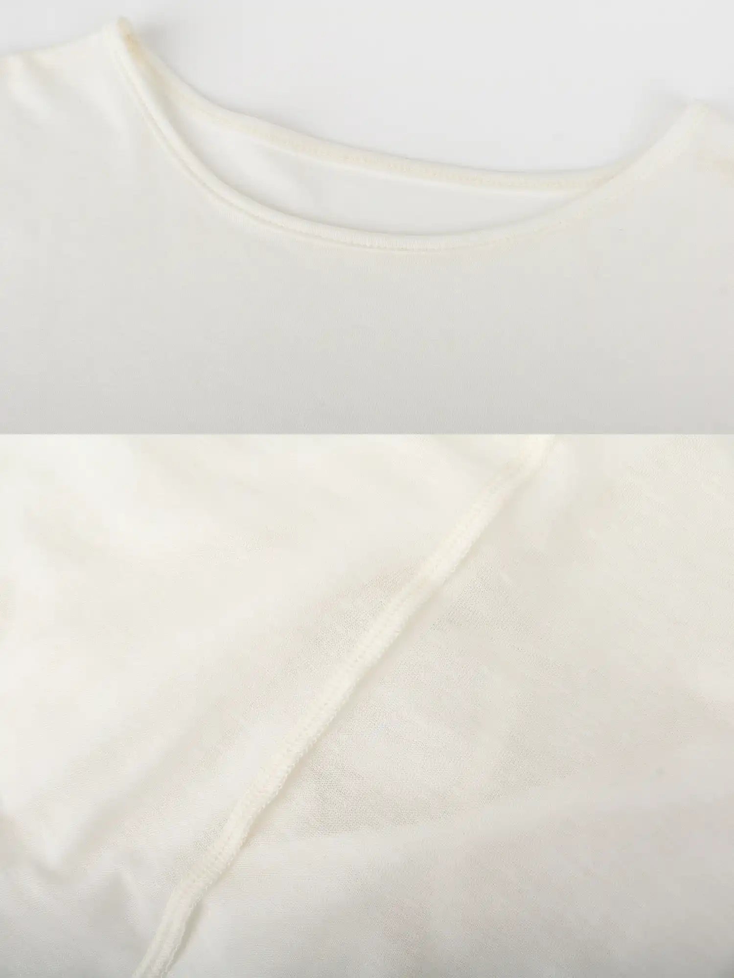 CantonCollective Design Minimal Sheer Long Sleeve Tencel Linen Tee Women Lightweight Top | Canton Collective