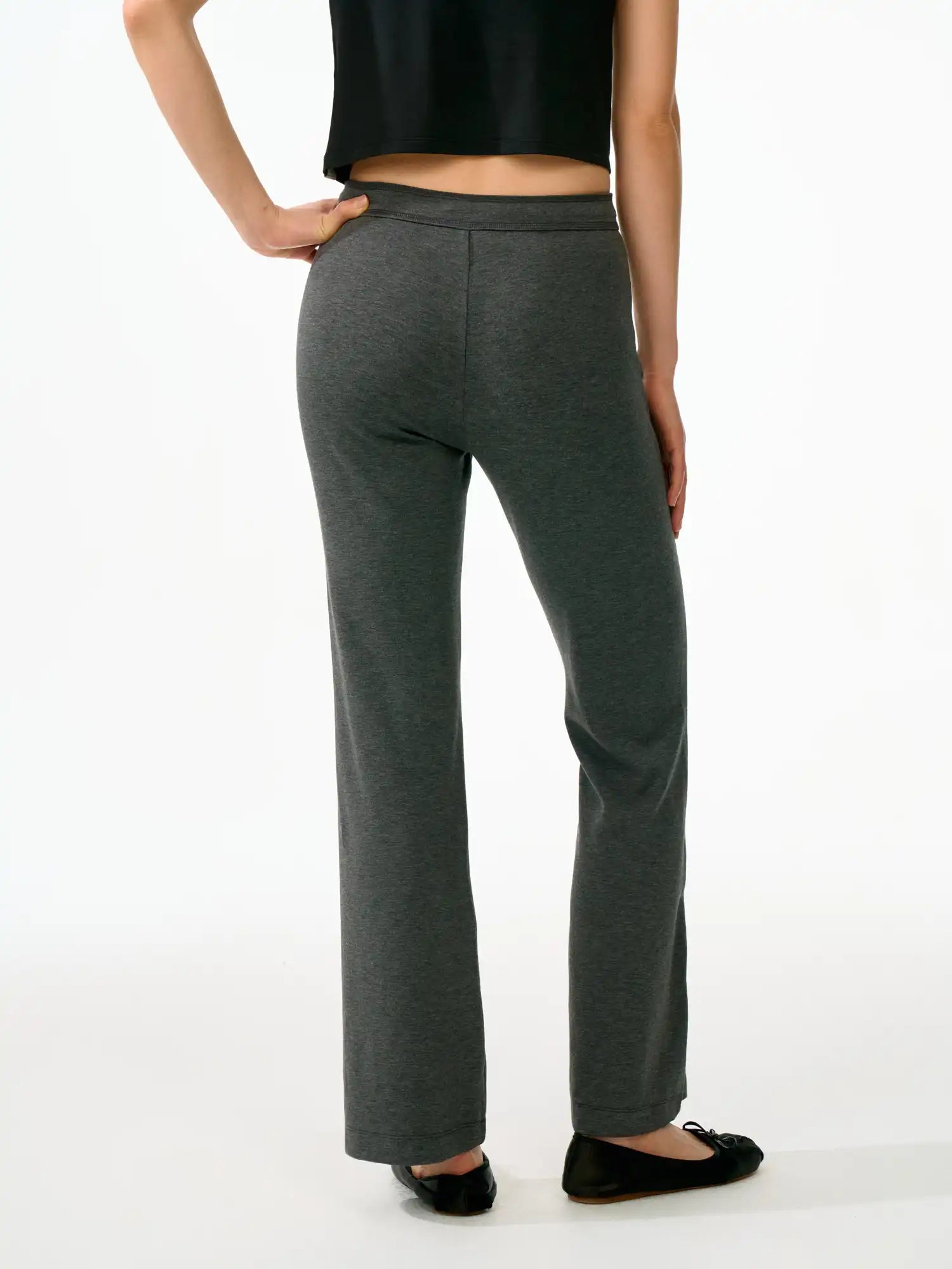 FirstFloor Minimalist High-Elastic Flared Breathable Tencel Leggings | Canton Collective