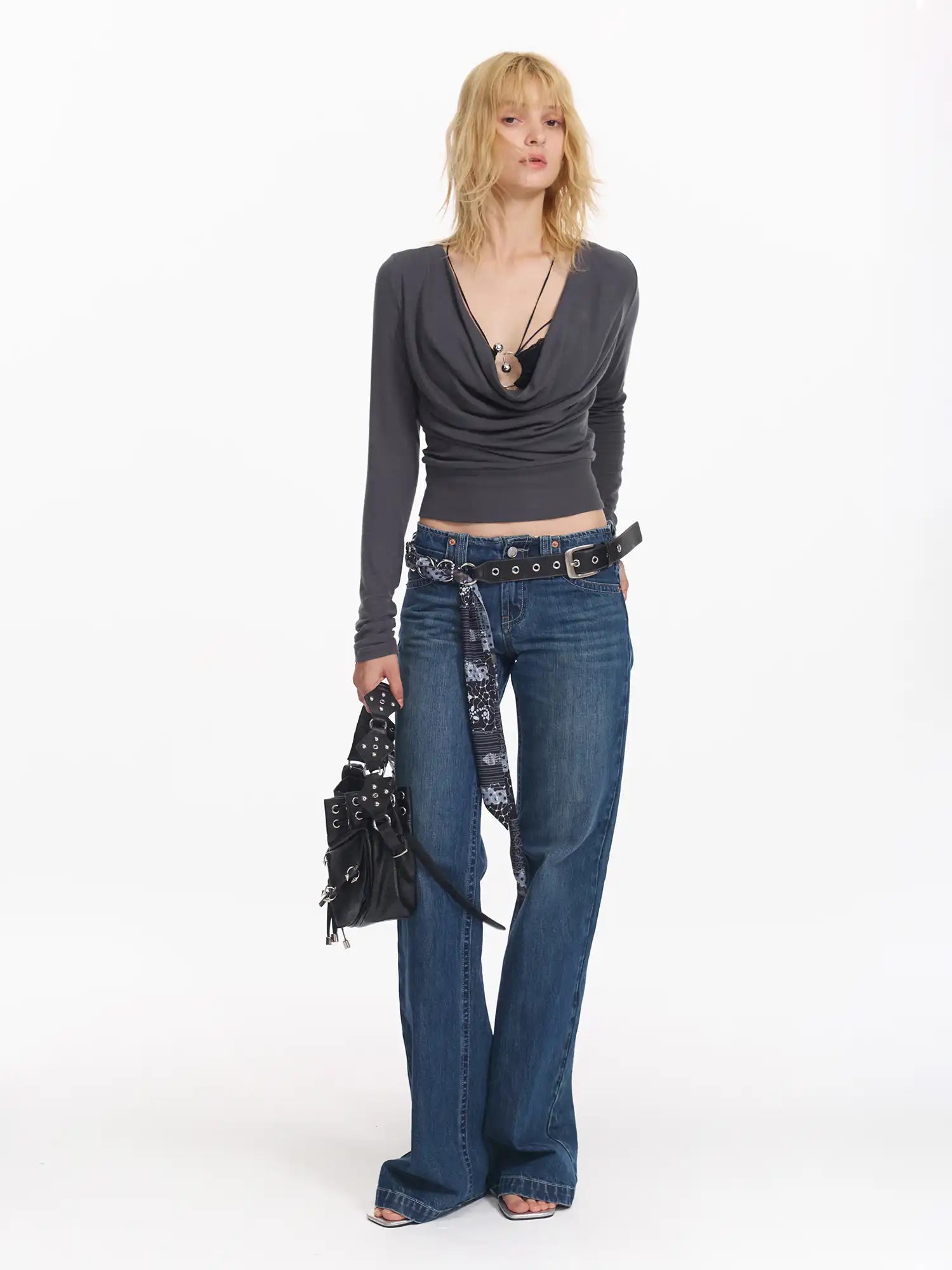 2th Desire Mock Two Piece Lace Top | Canton Collective
