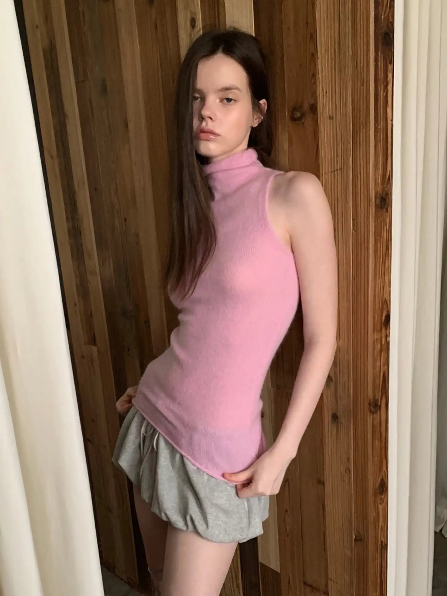 1Jinn Studio Mohair Turtleneck Tank | Canton Collective