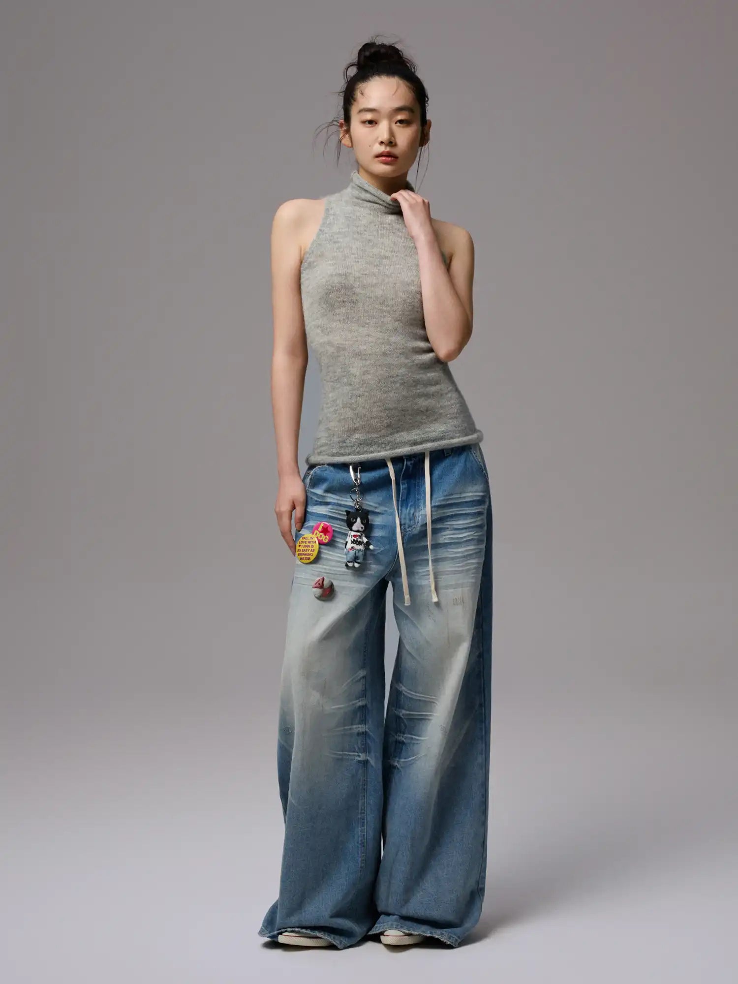 1Jinn Studio Mohair Turtleneck Tank | Canton Collective