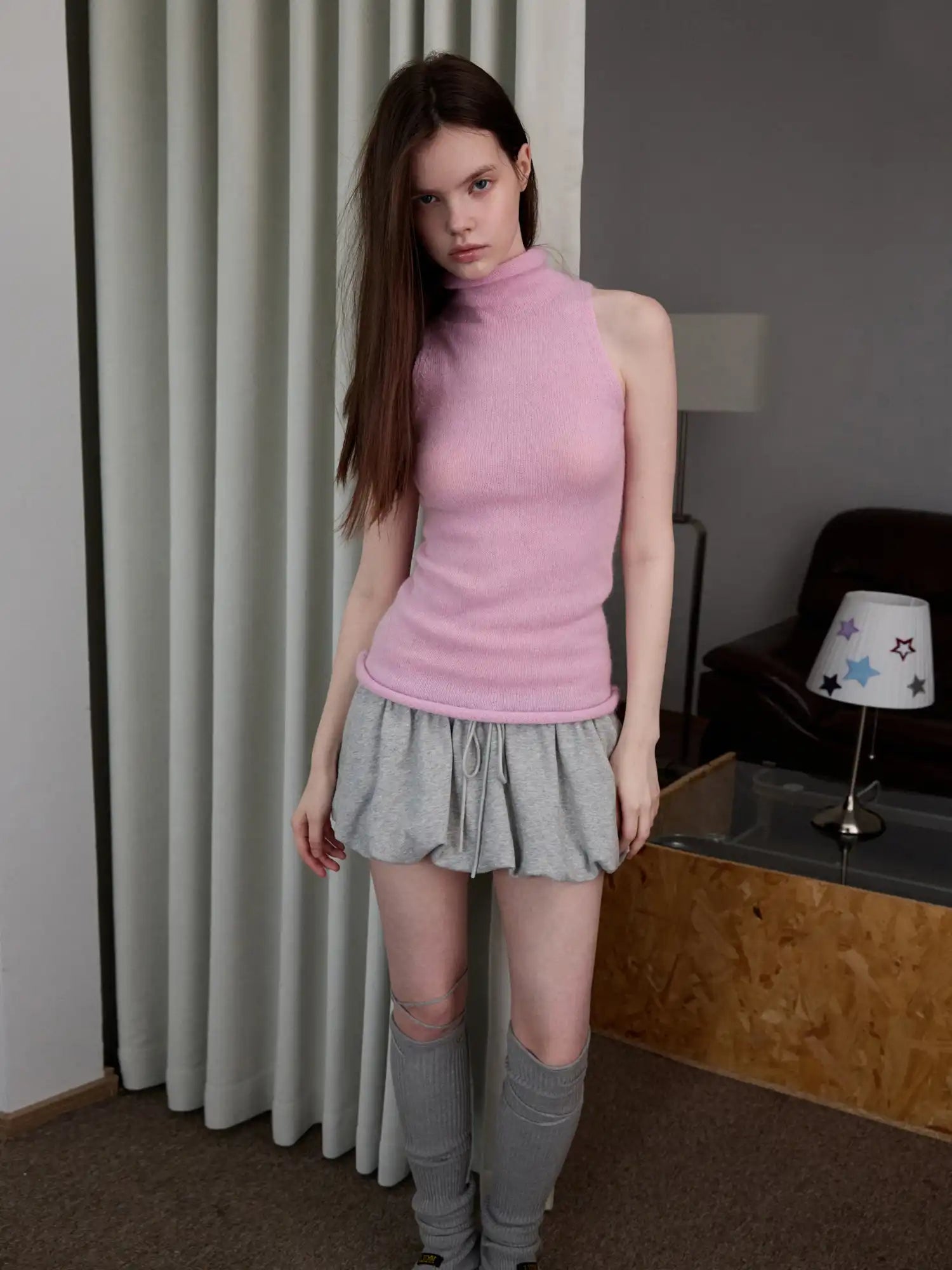 1Jinn Studio Mohair Turtleneck Tank | Canton Collective