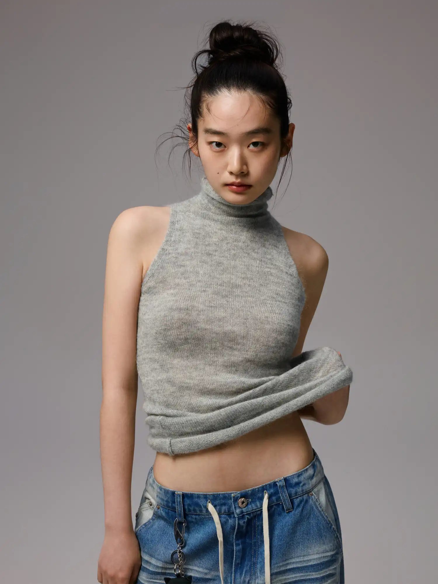 1Jinn Studio Mohair Turtleneck Tank | Canton Collective