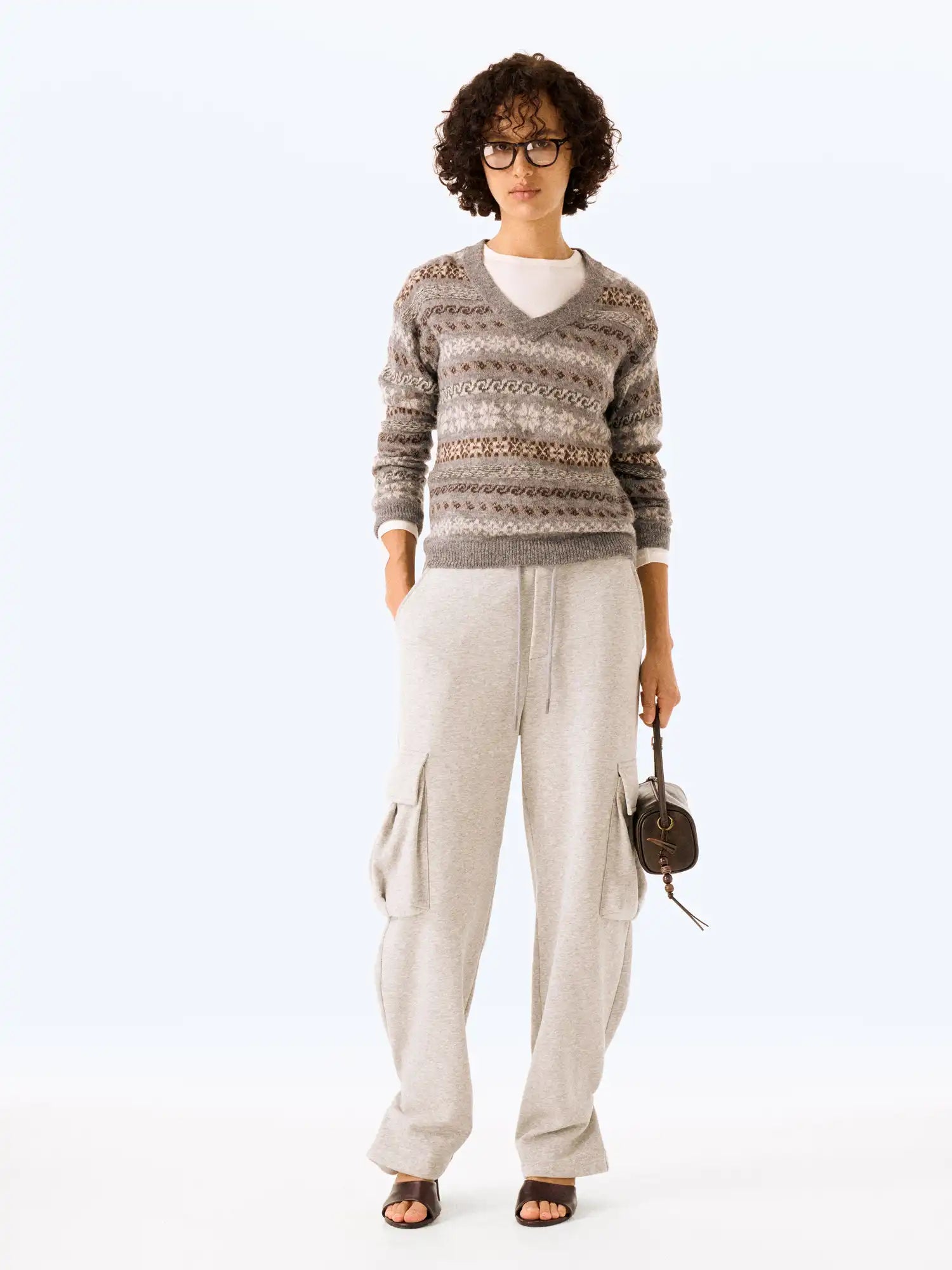 FirstFloor Mohair V-Neck Sweater | Canton Collective