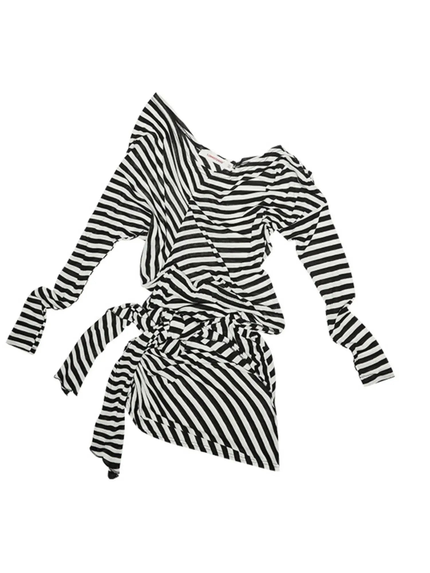 1Jinn Studio Monochrome Twist Dress | Canton Collective