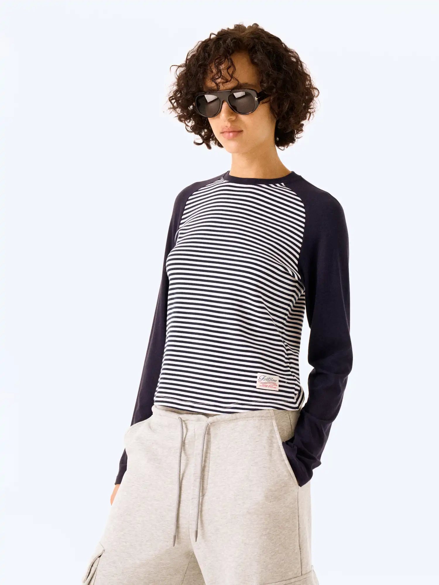 FirstFloor Multicolor Waist-Length Top | Canton Collective