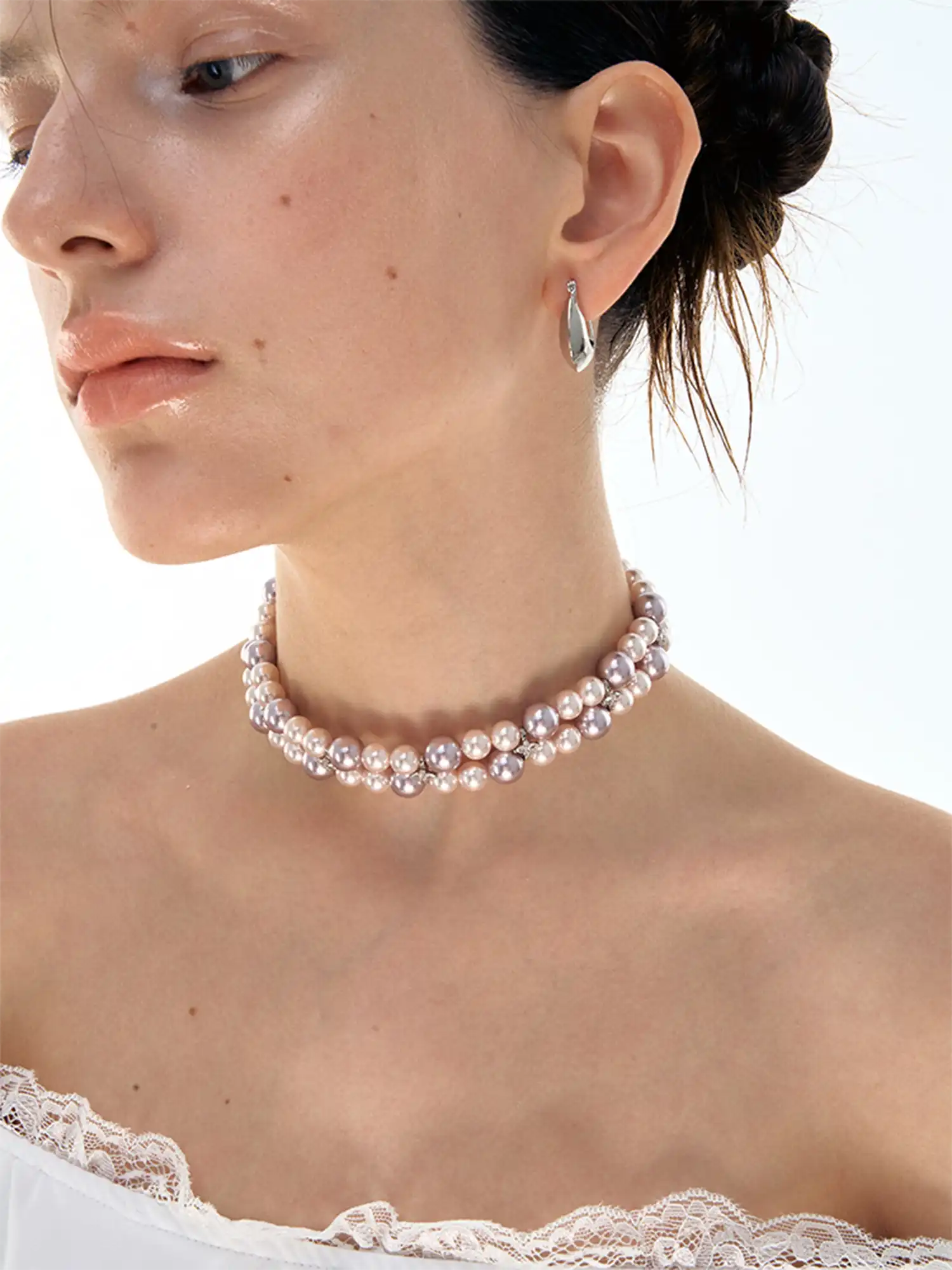 1Jinn M2M Muse’s Pearl Frame Choker | Canton Collective